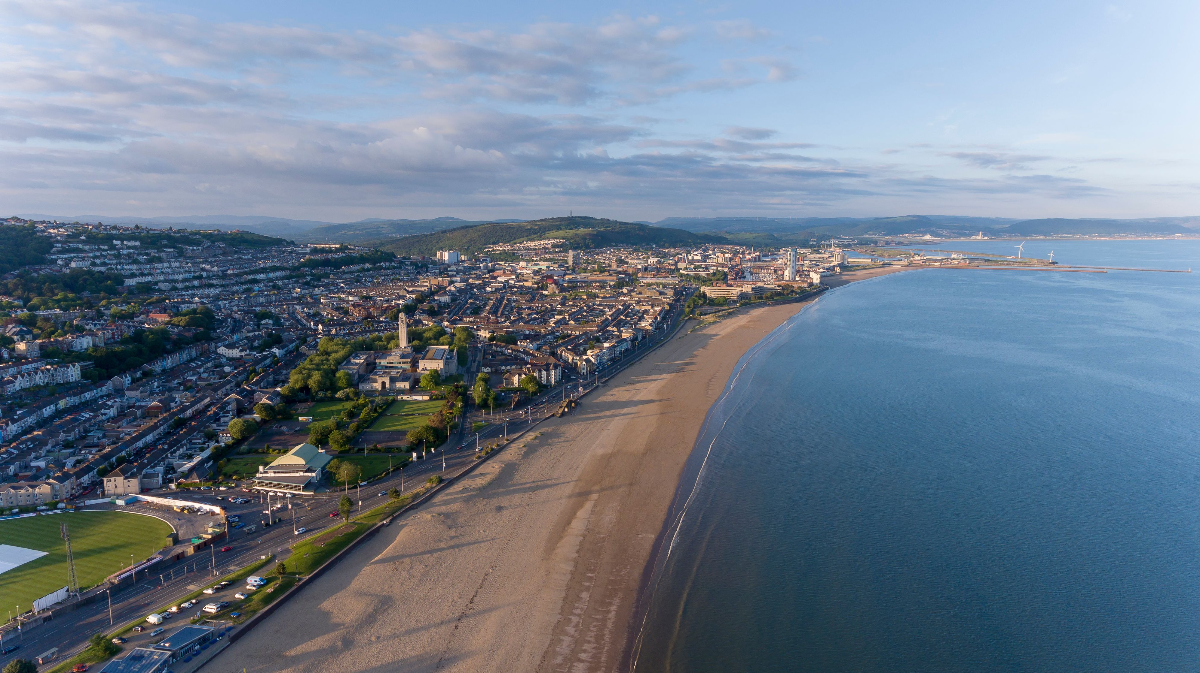 swansea skyline