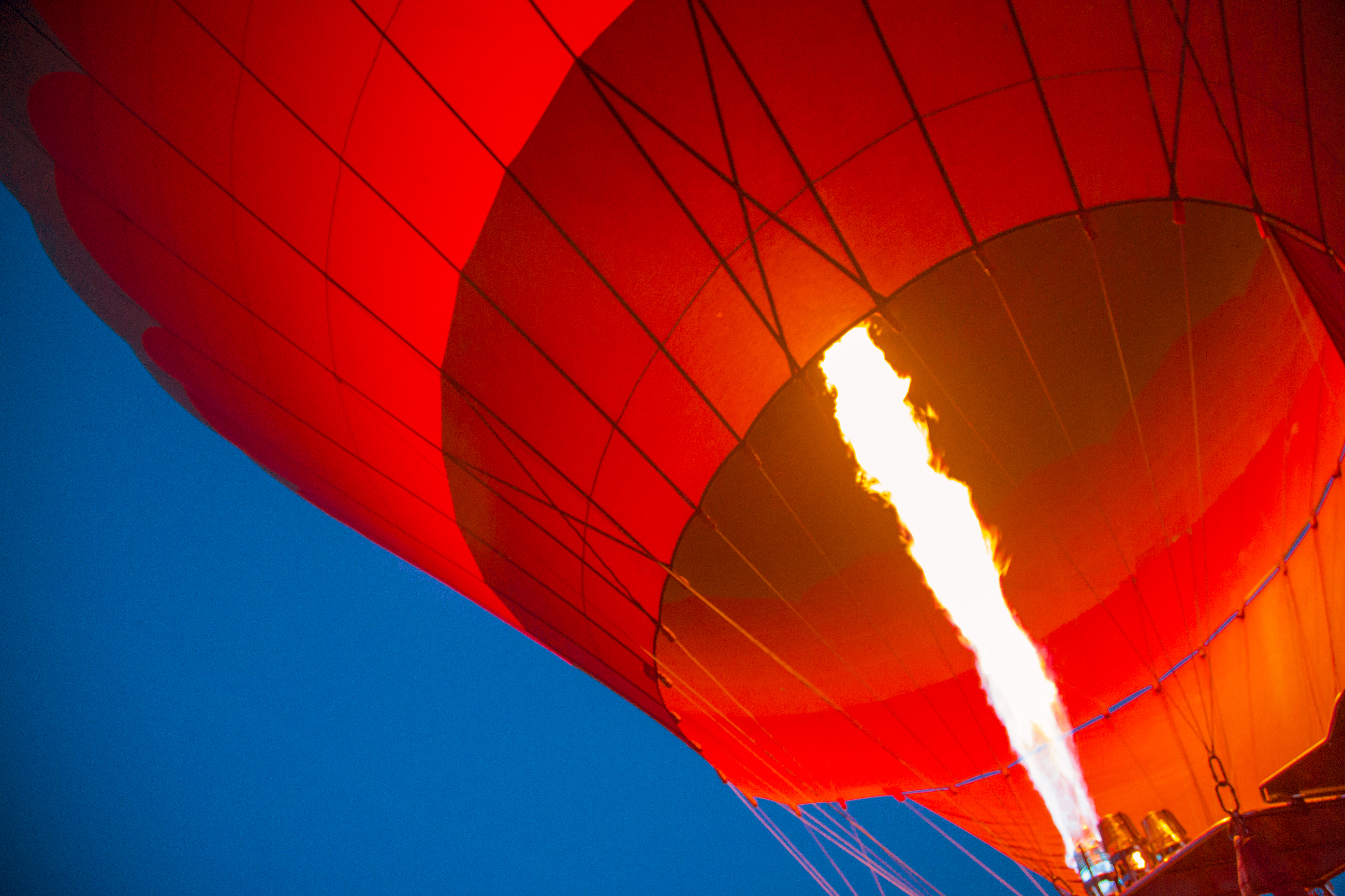 Hot Air Balloon Take Off