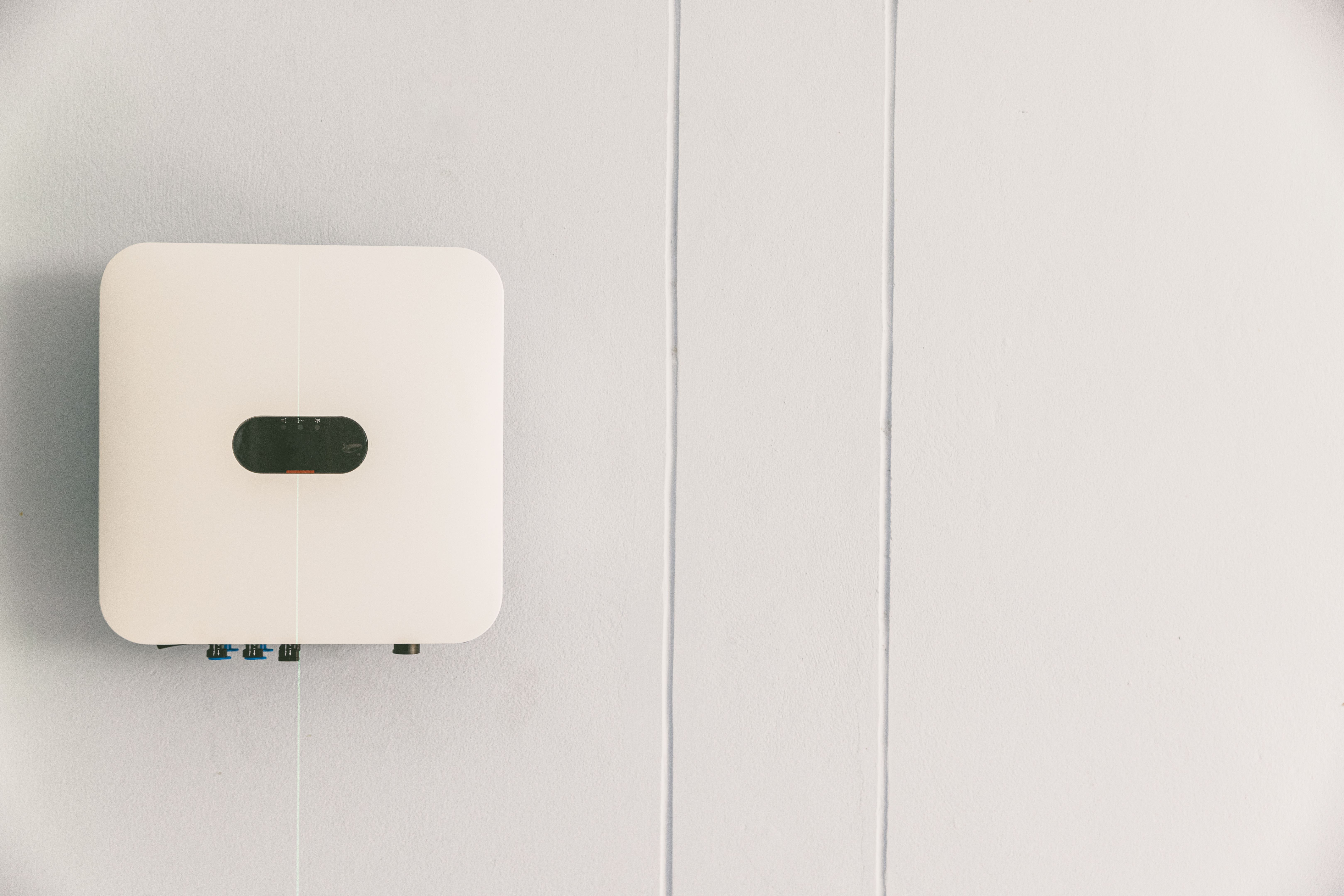 solar inverter closeup