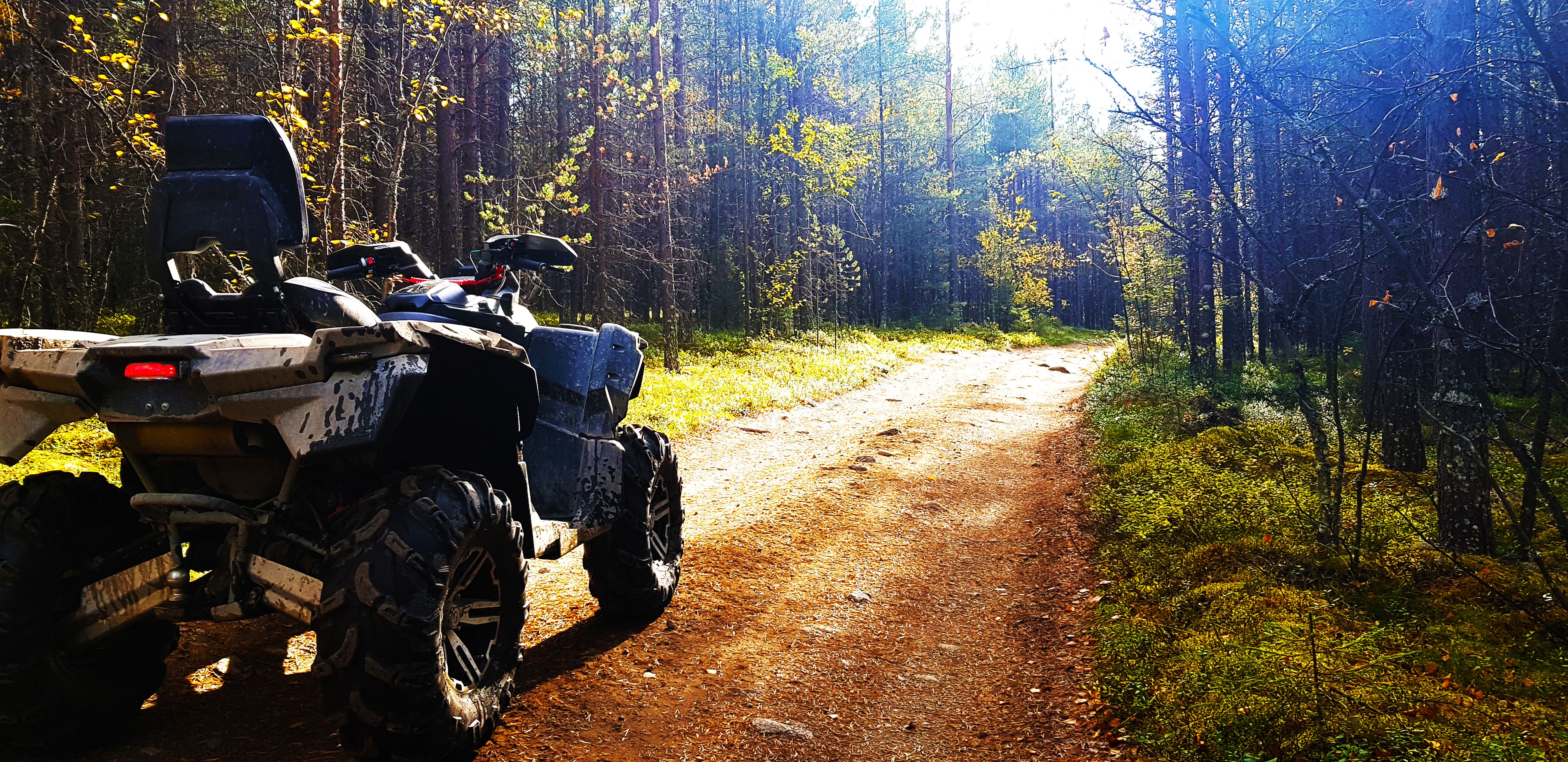 autumn ATV trail