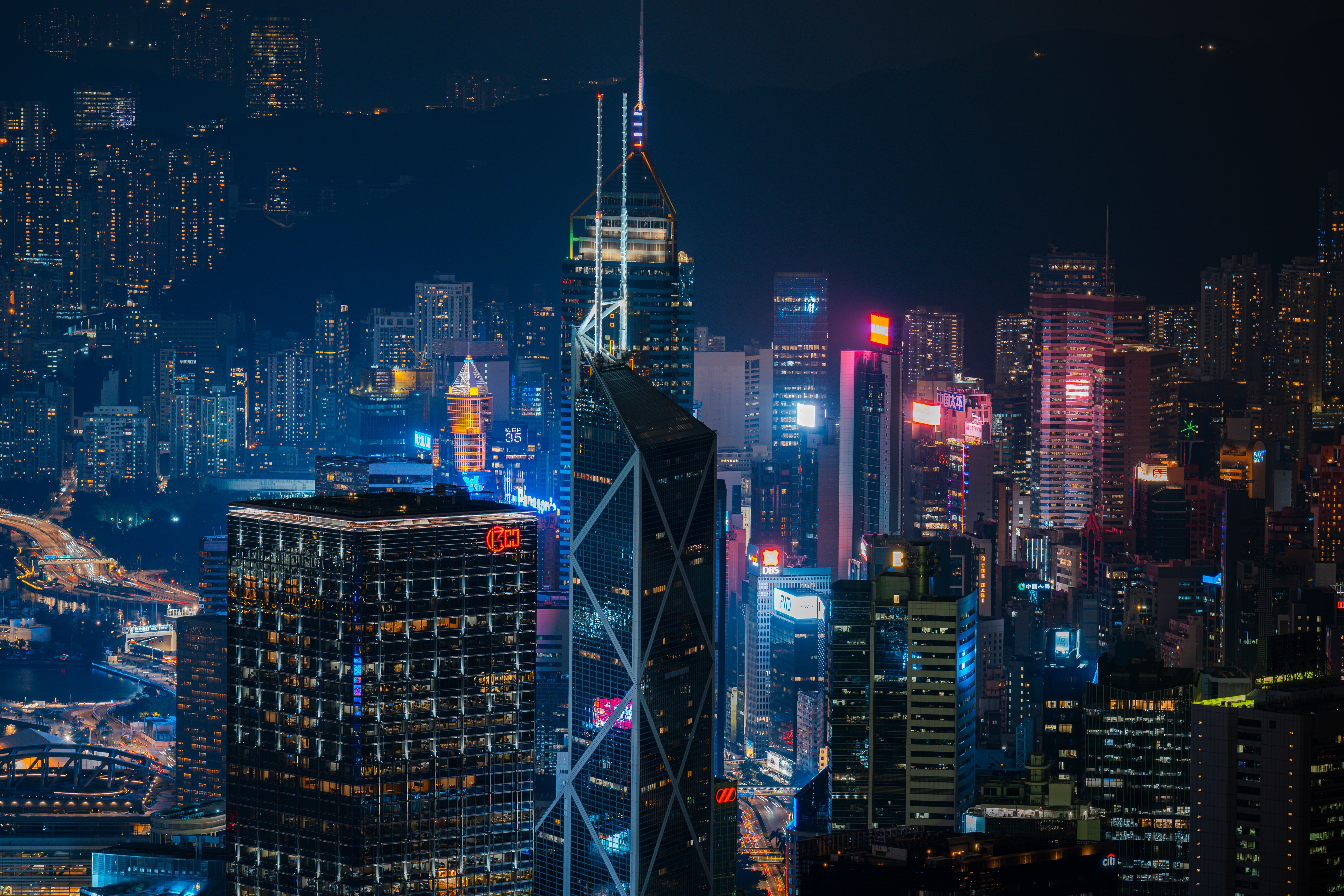 hong kong skyline