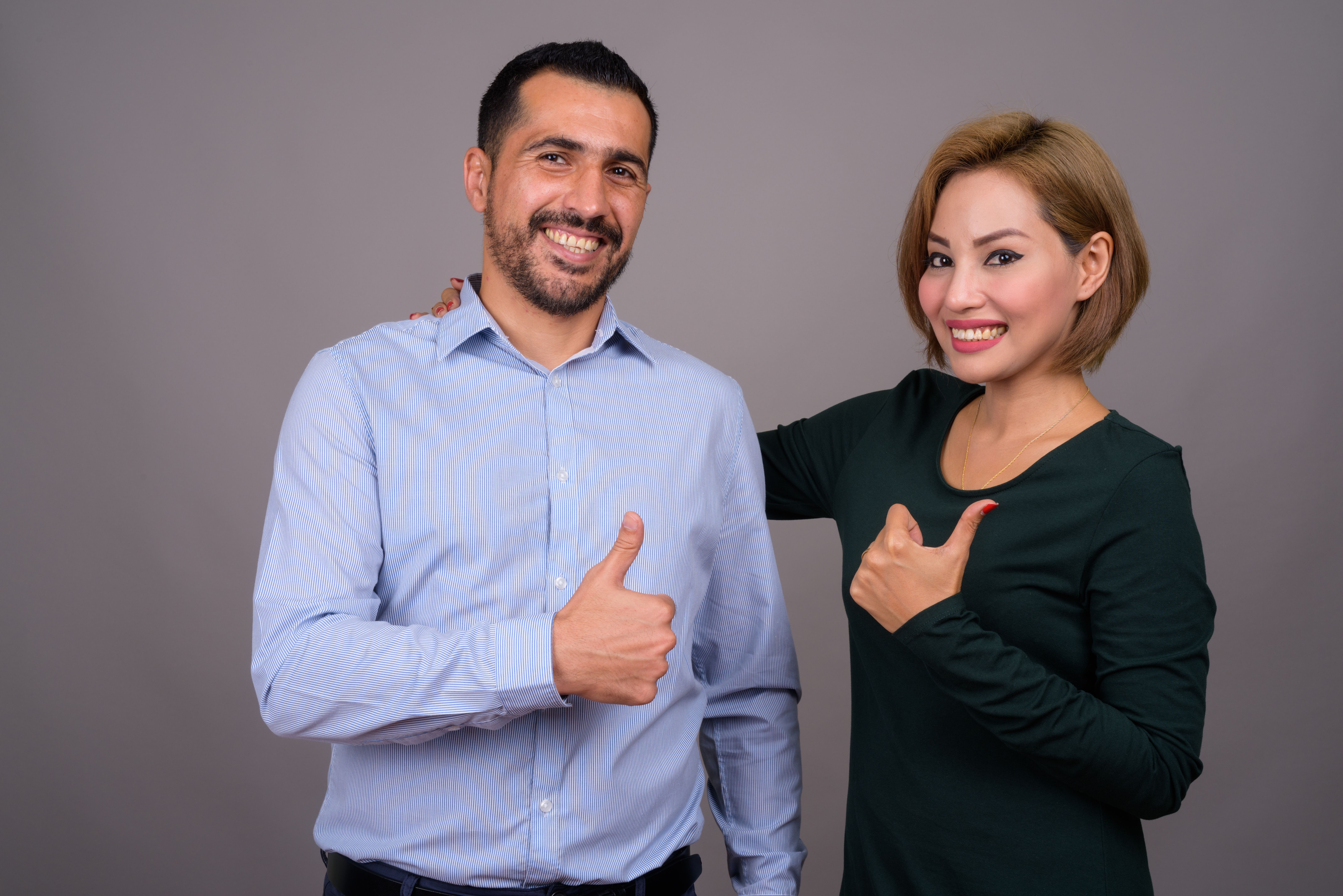 clientes felices