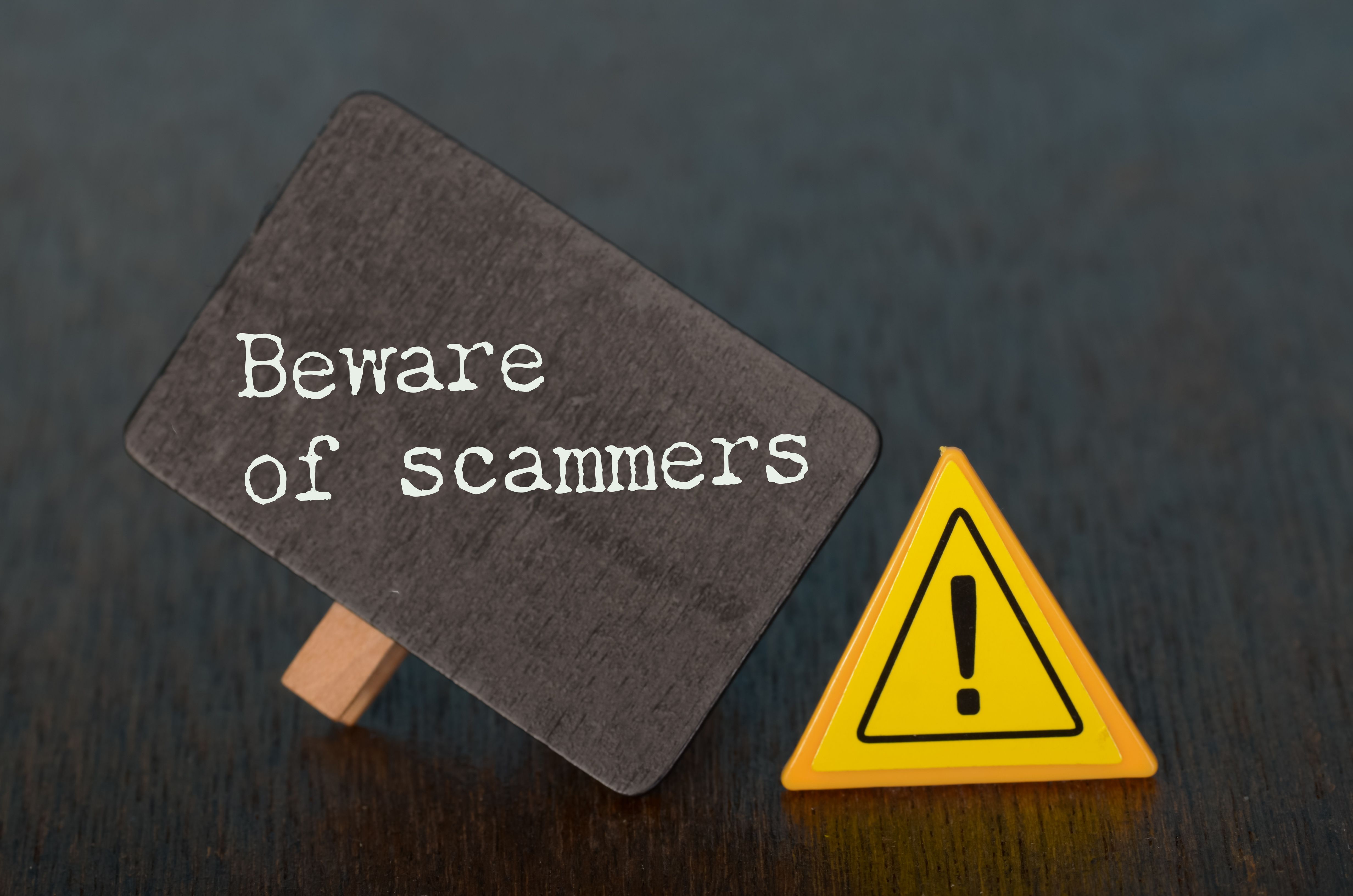 scam warning