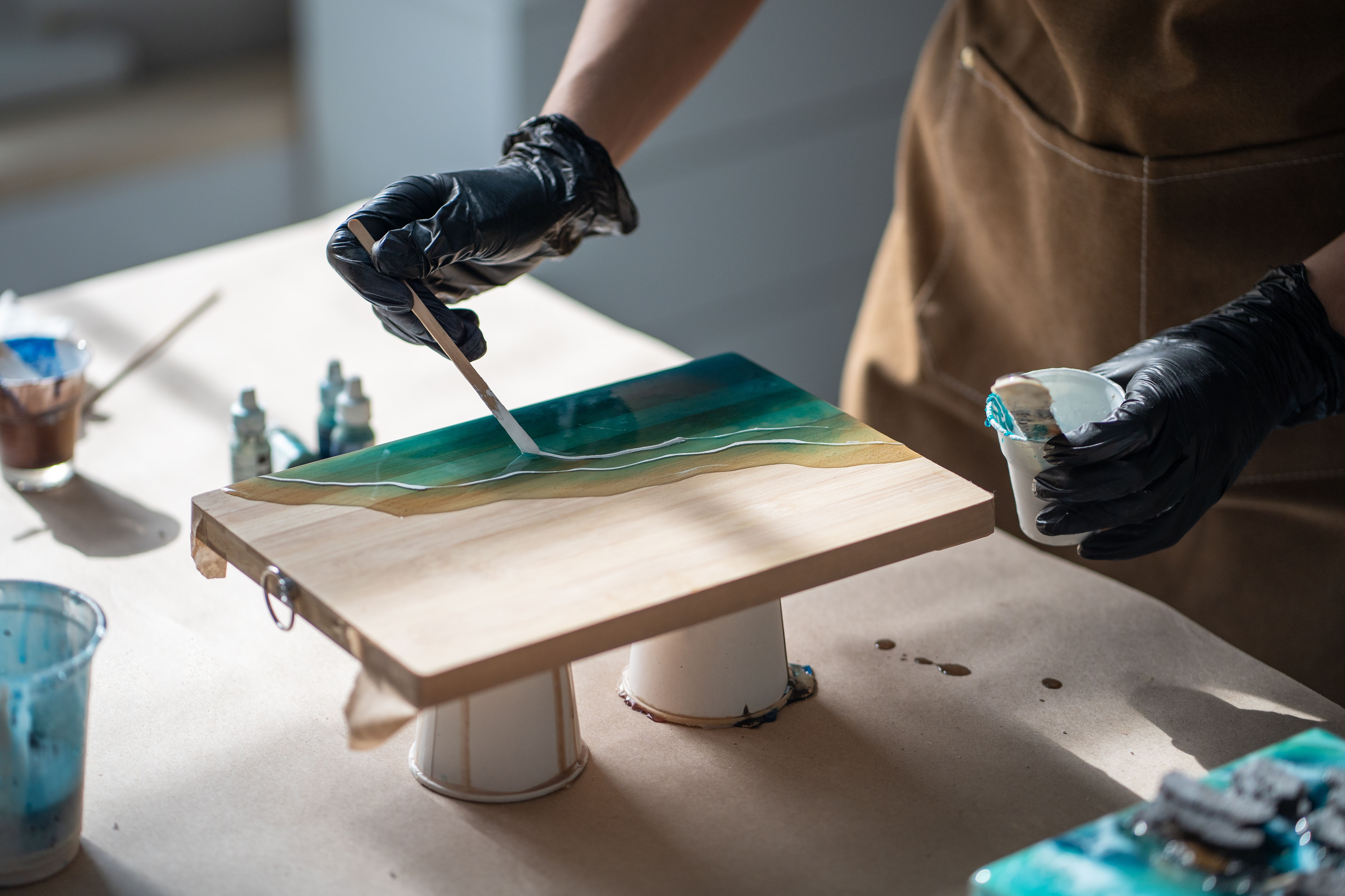 functional resin art