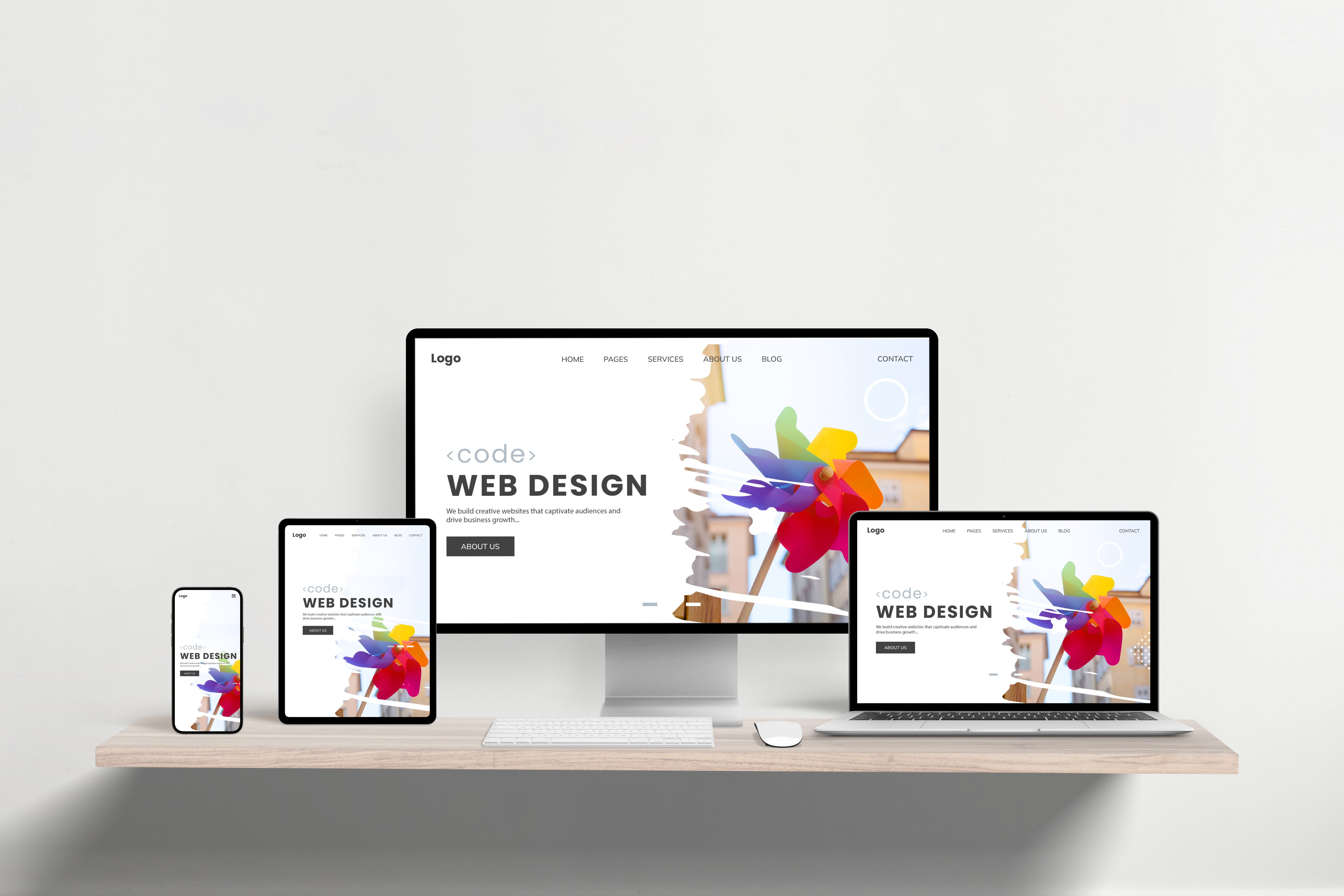 custom web design