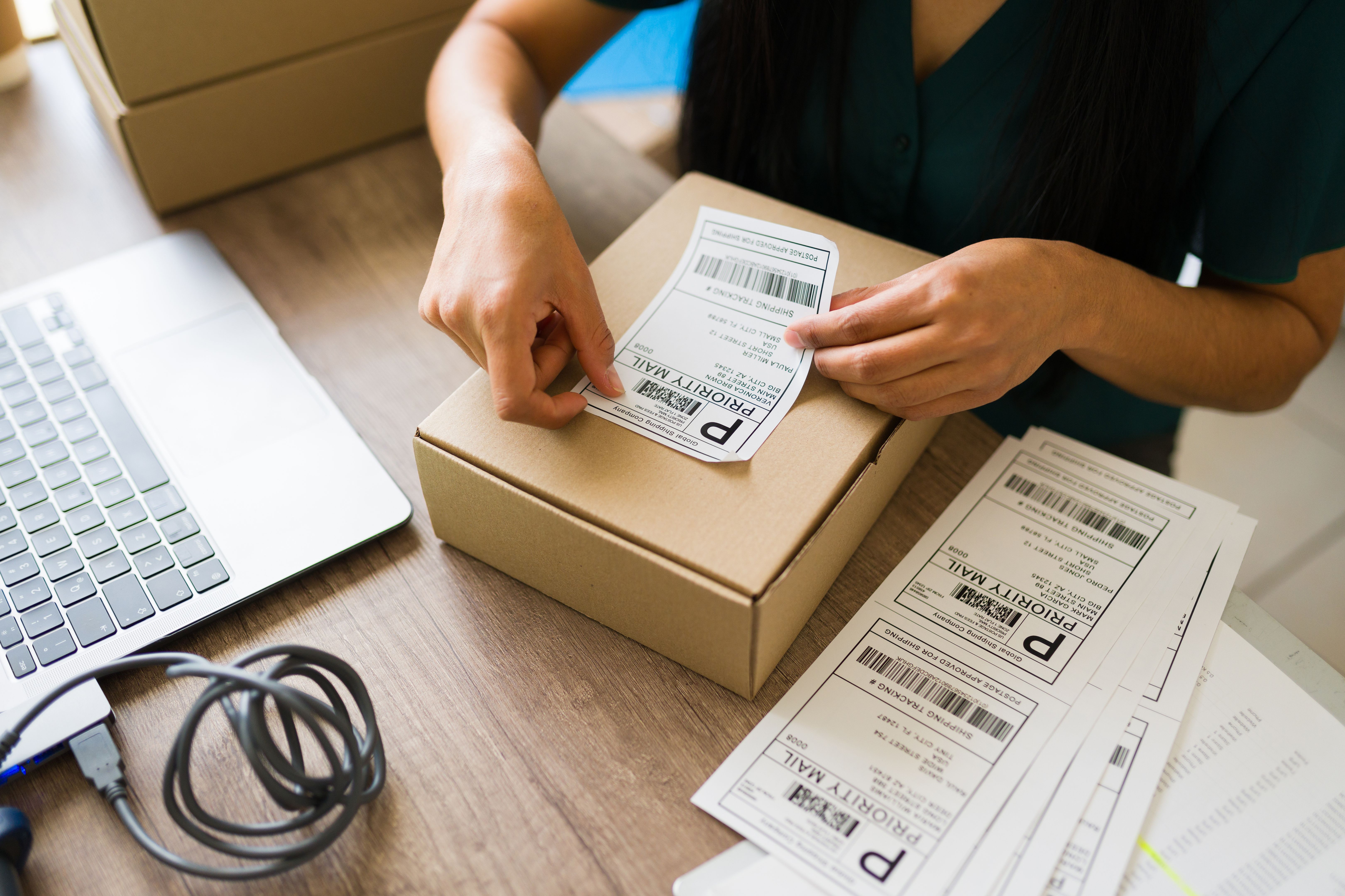shipping package