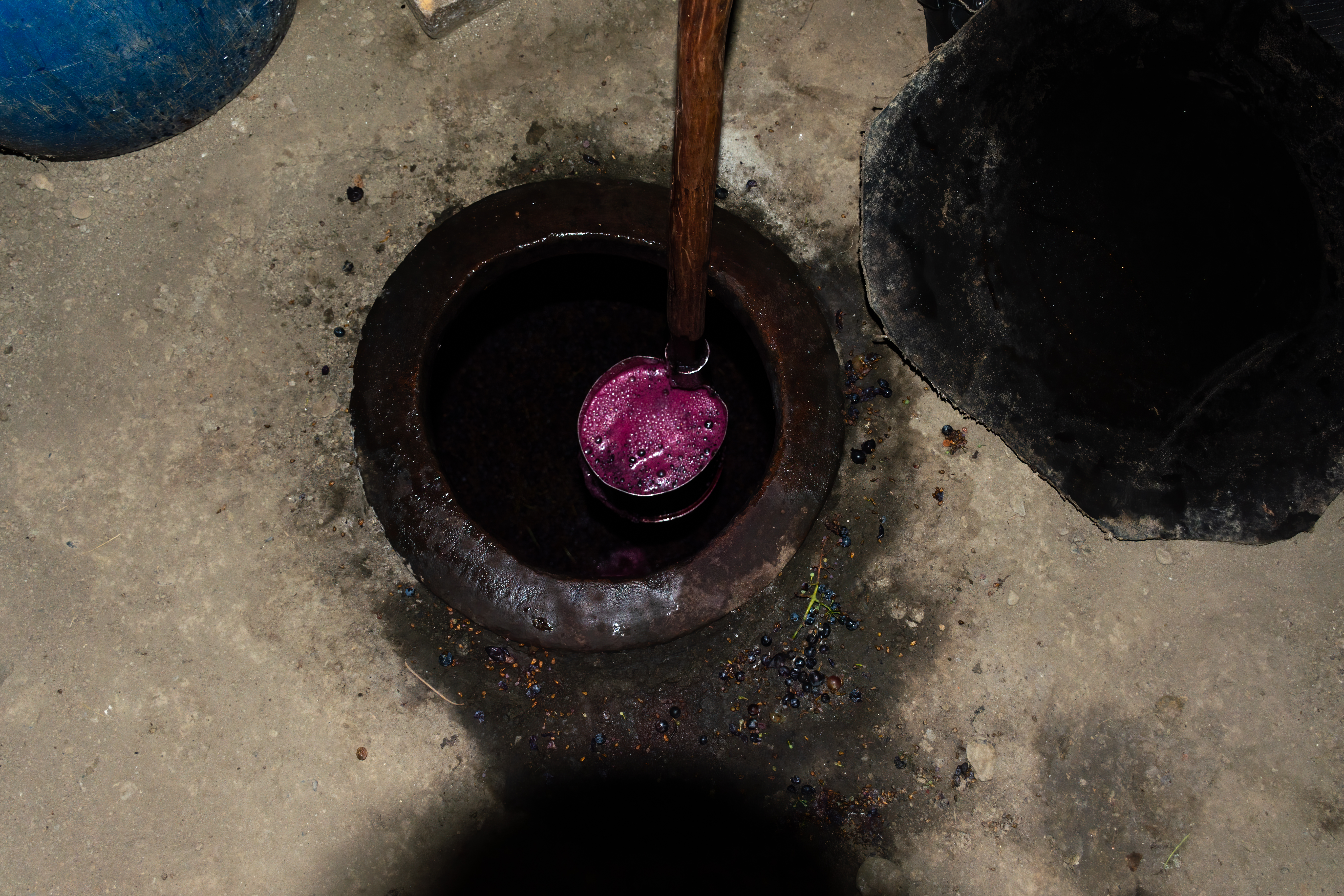 Traditional method of home wine making