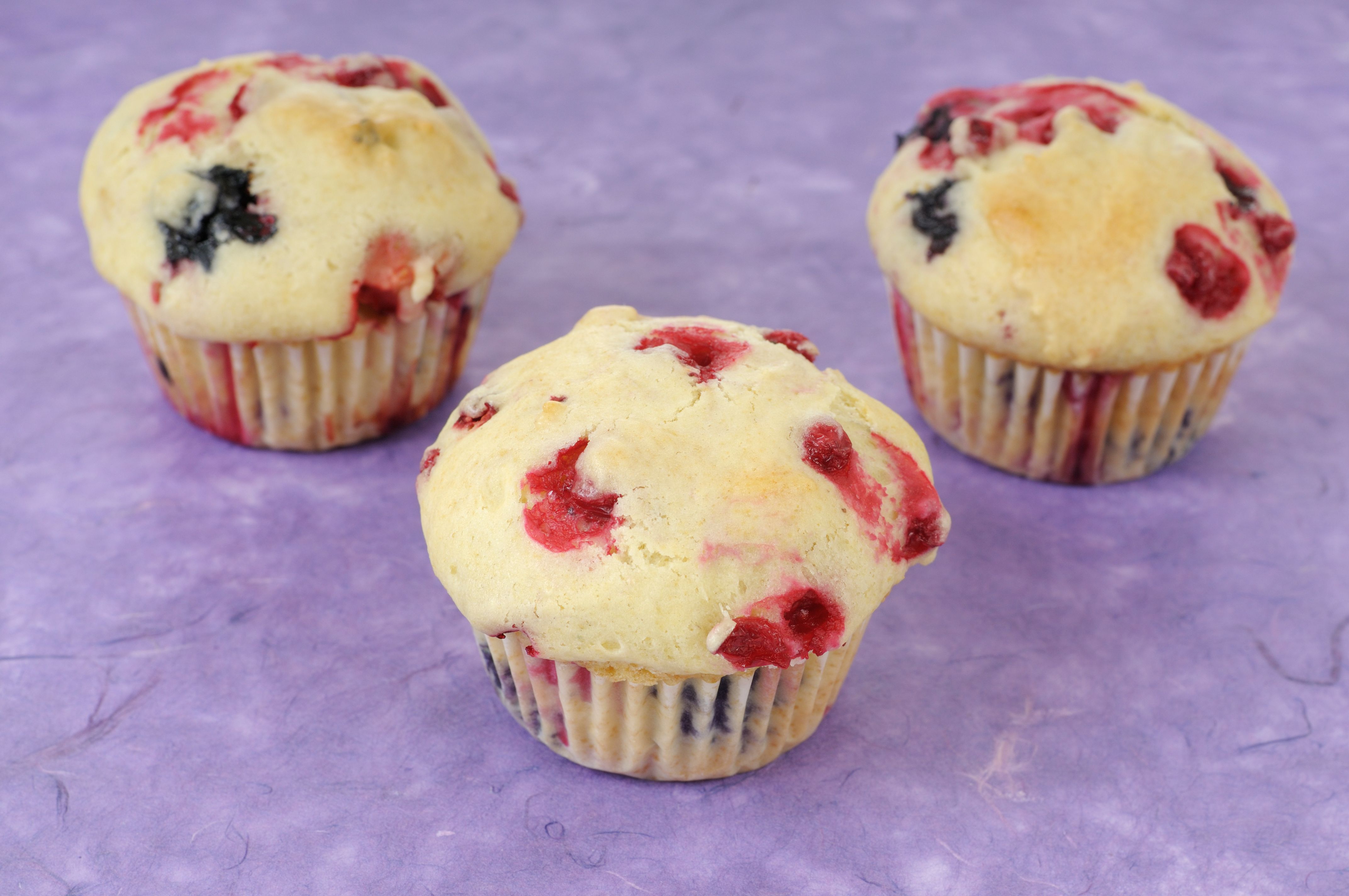 lingonberry muffins
