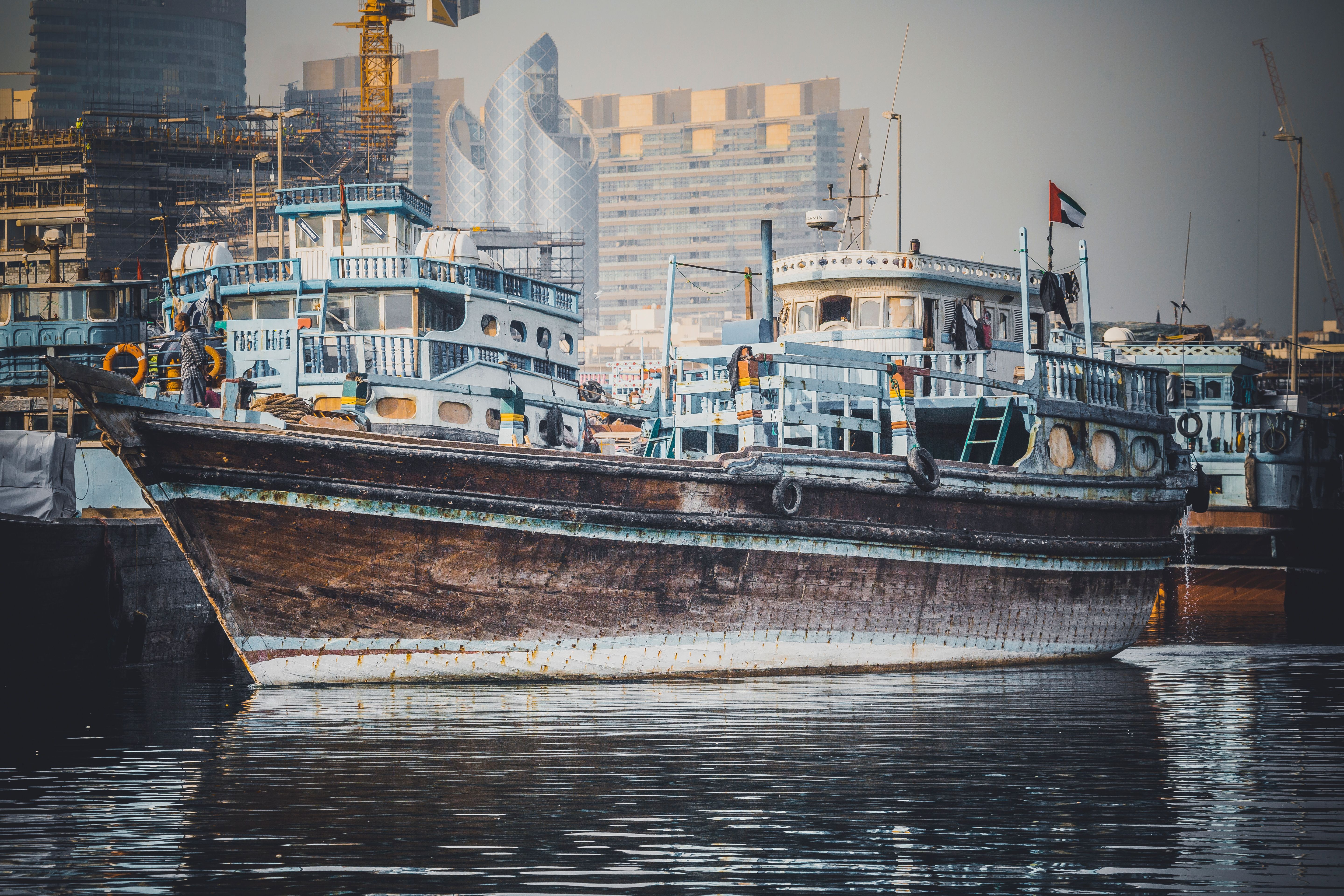 Loading a ship in Port Said