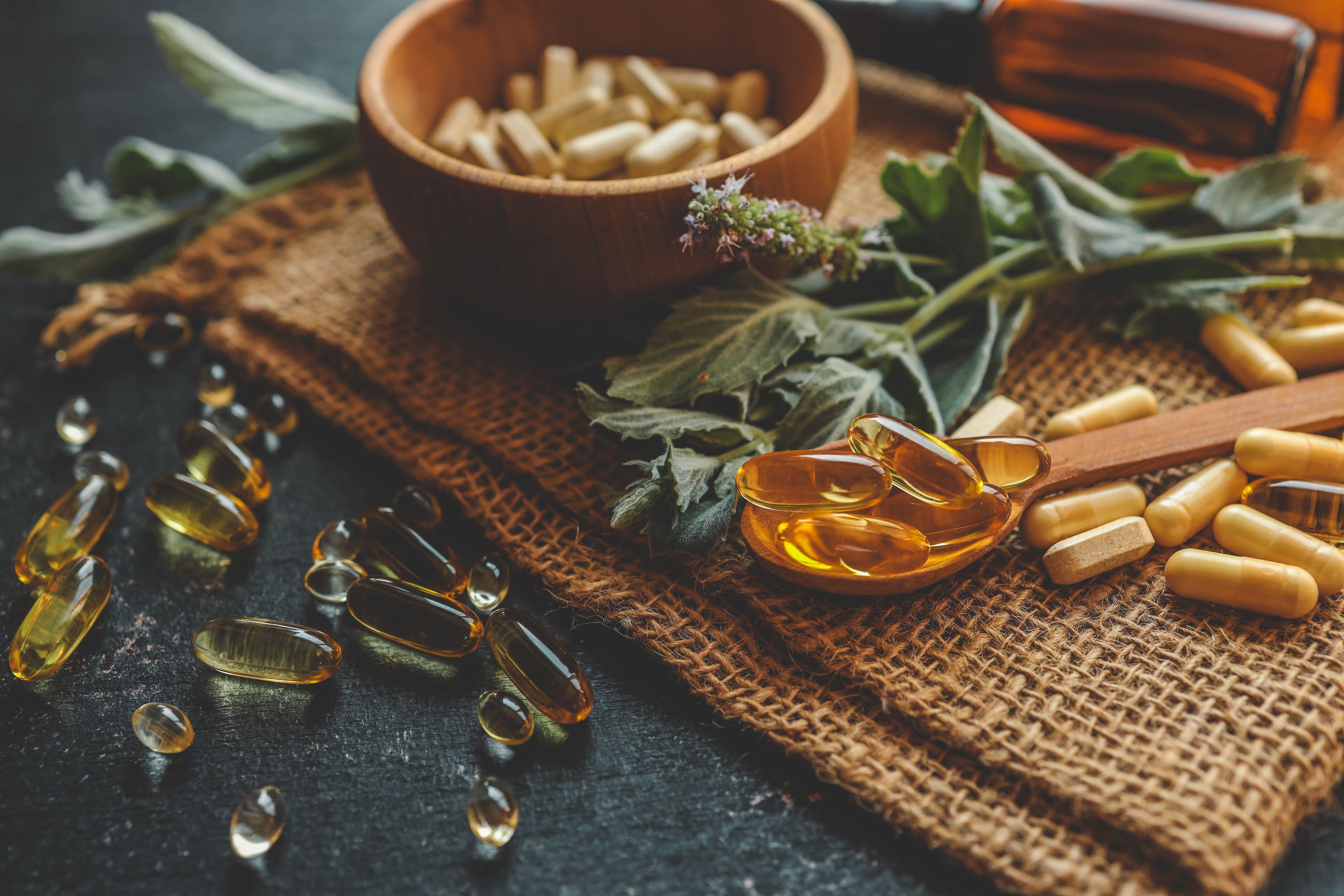 Natural vitamins organic Supplements 