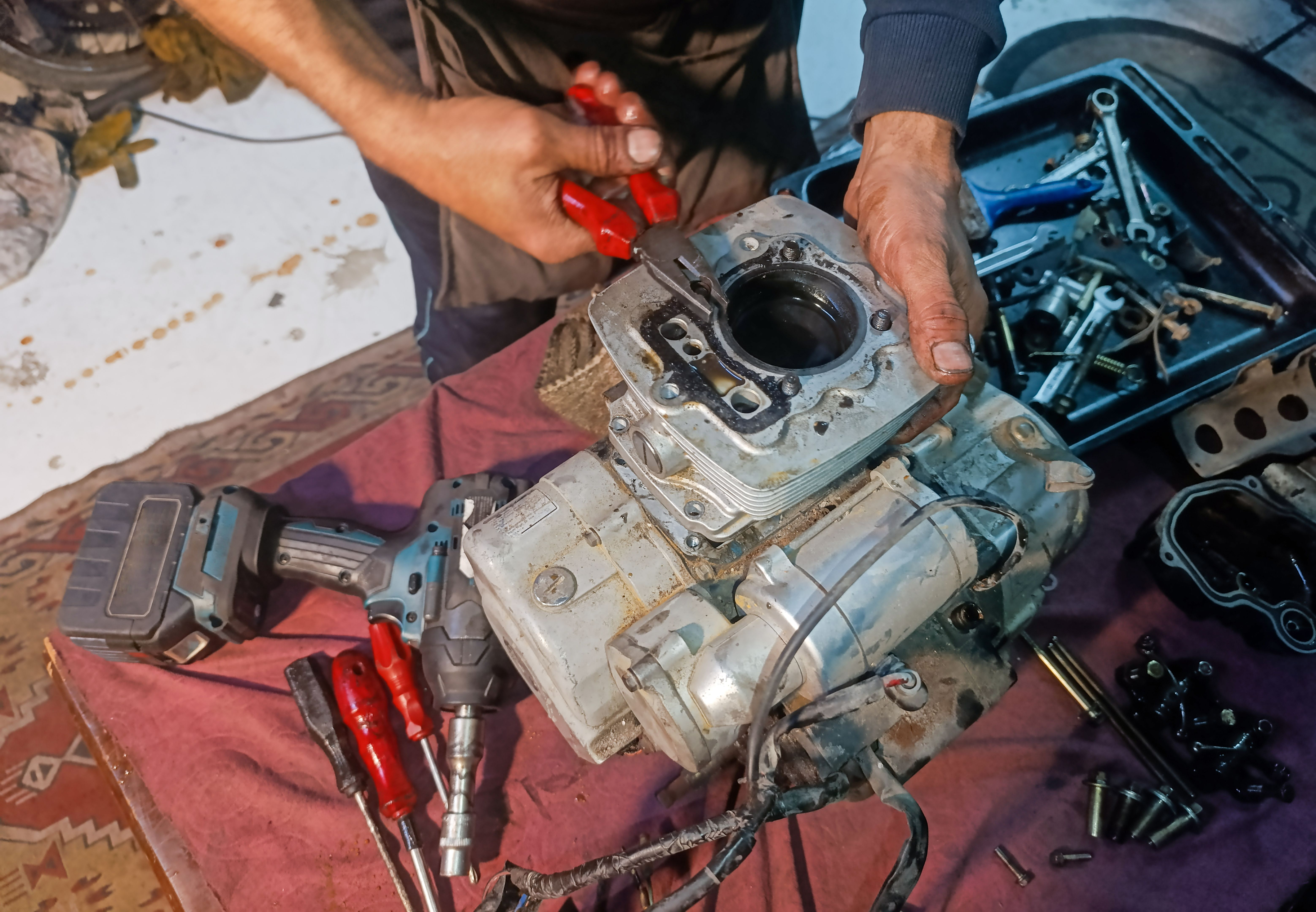 atv engine maintenance