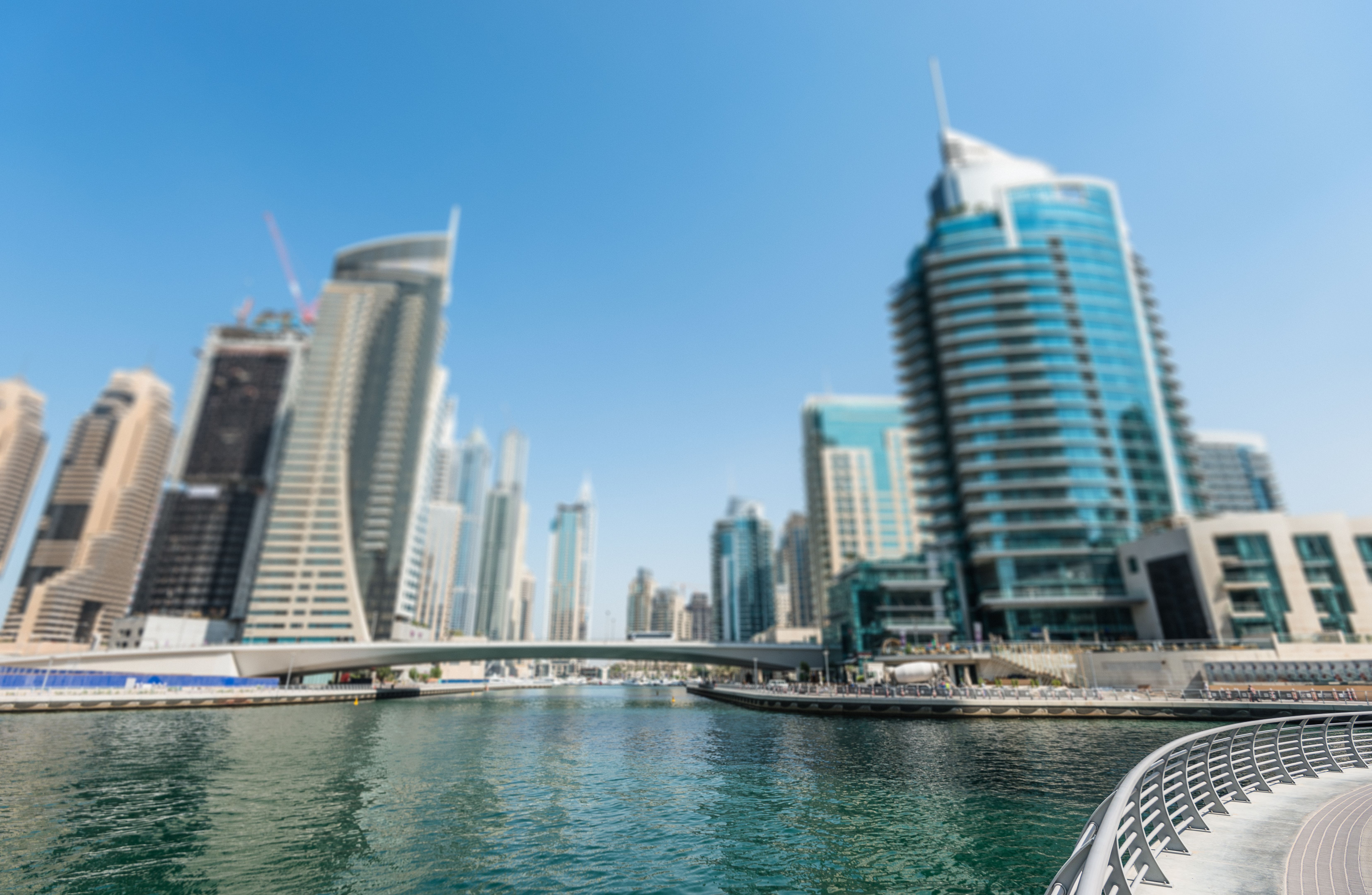 Dubai marina skyline