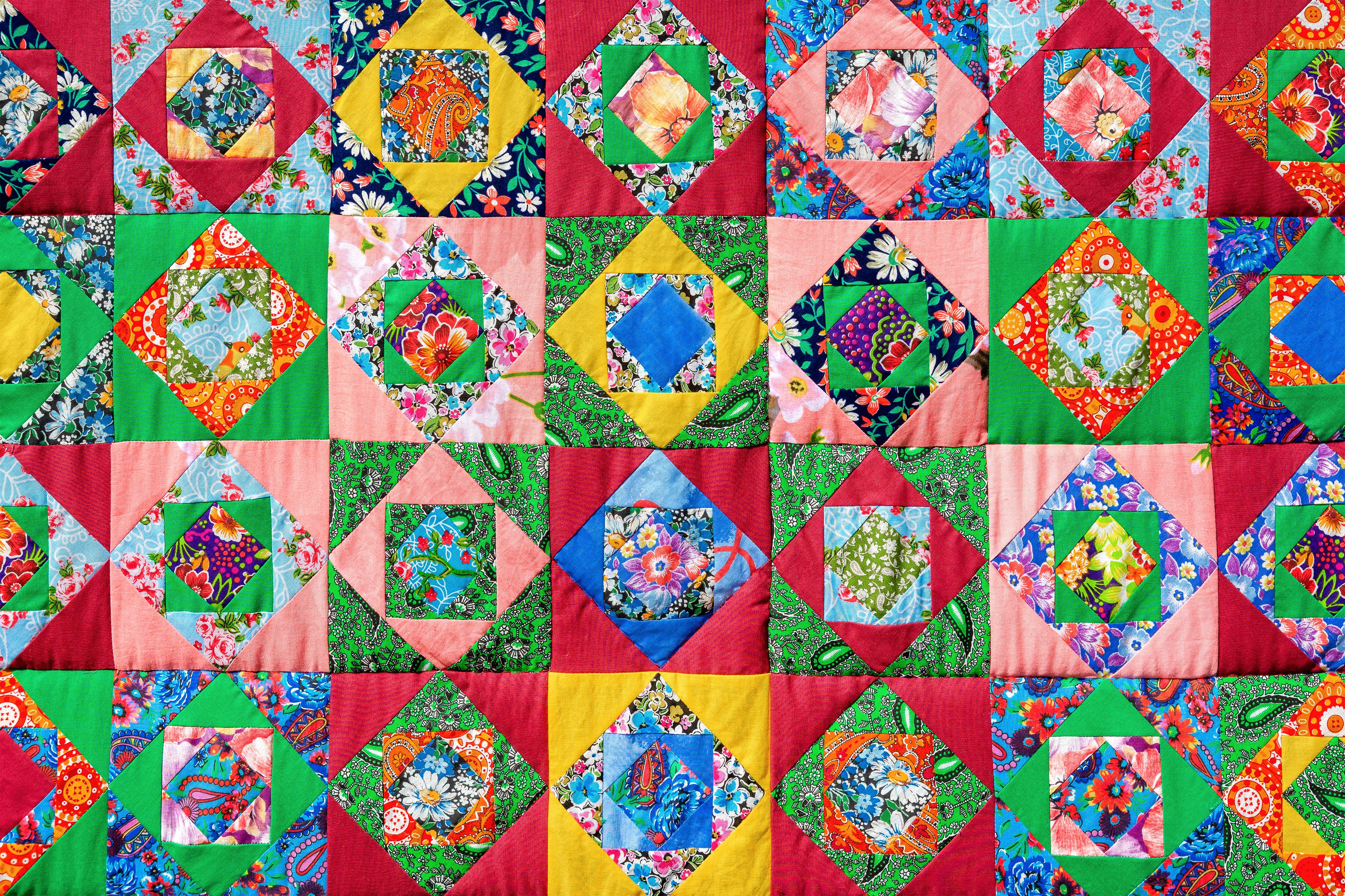 colorful patches