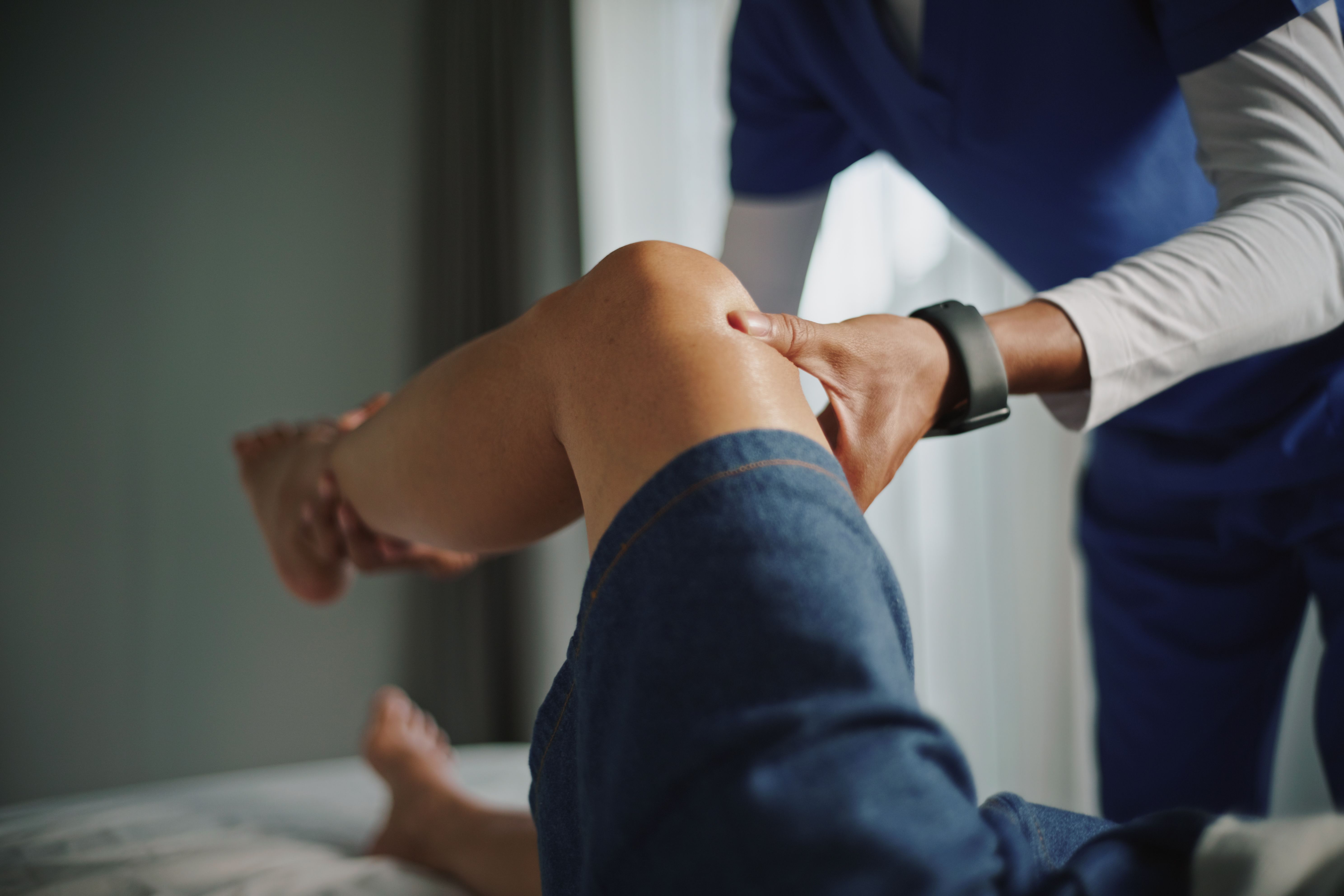 male massage therapist