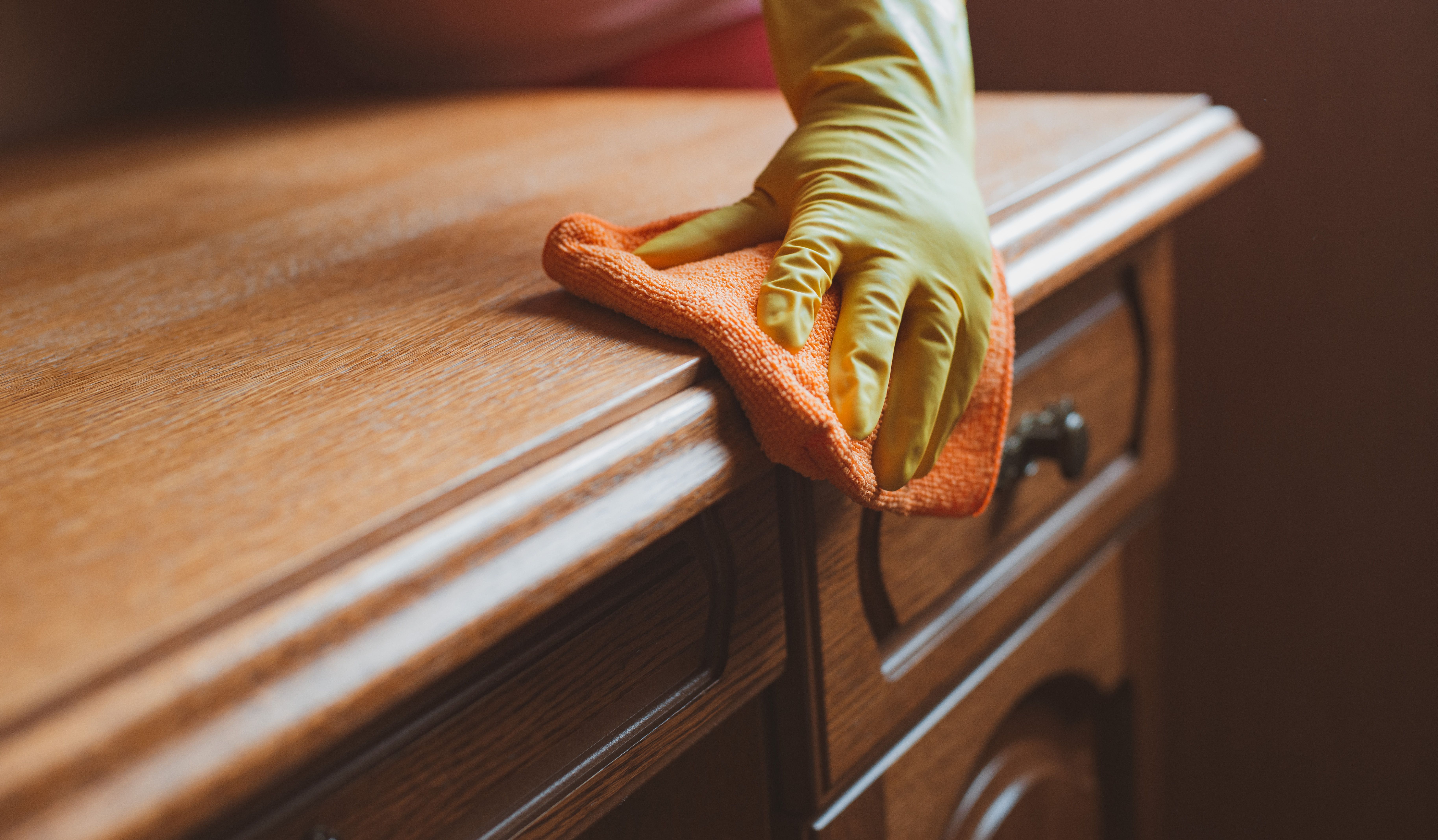 wooden cabinet care