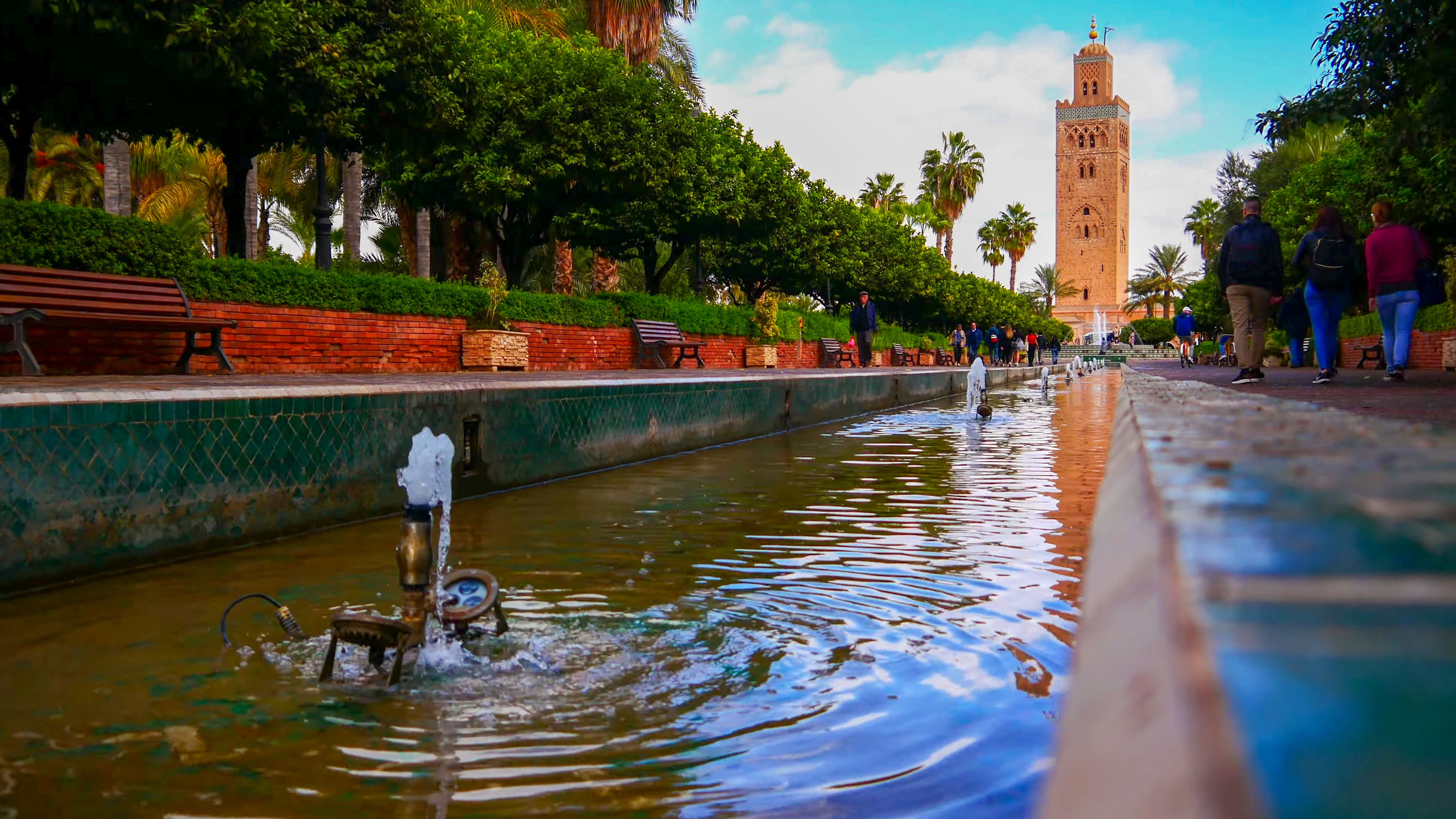 Kutubiyya Mosque or Koutoubia Mosque is the largest mosque in Marrakesh, Morocco