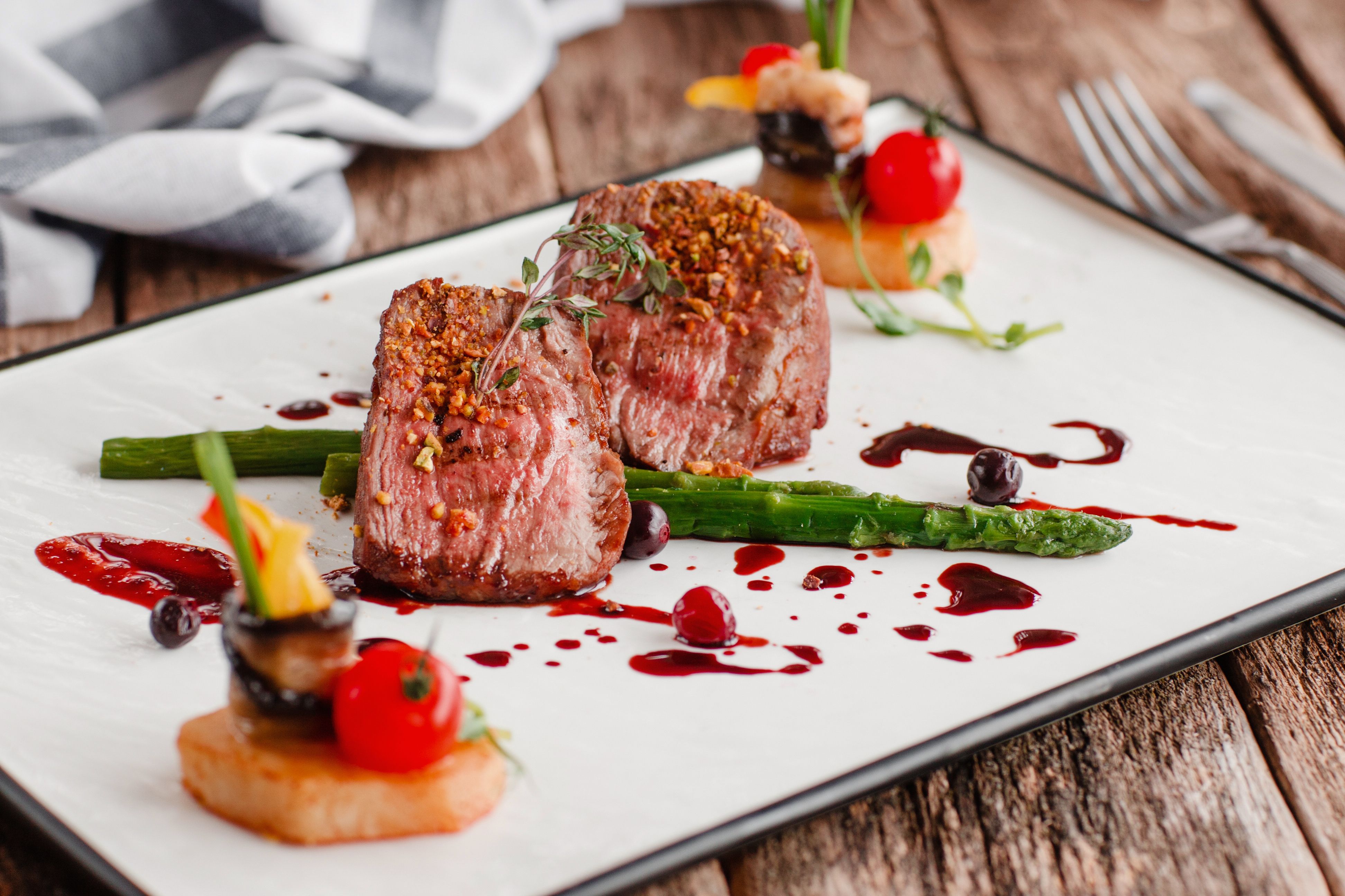 elegant main course
