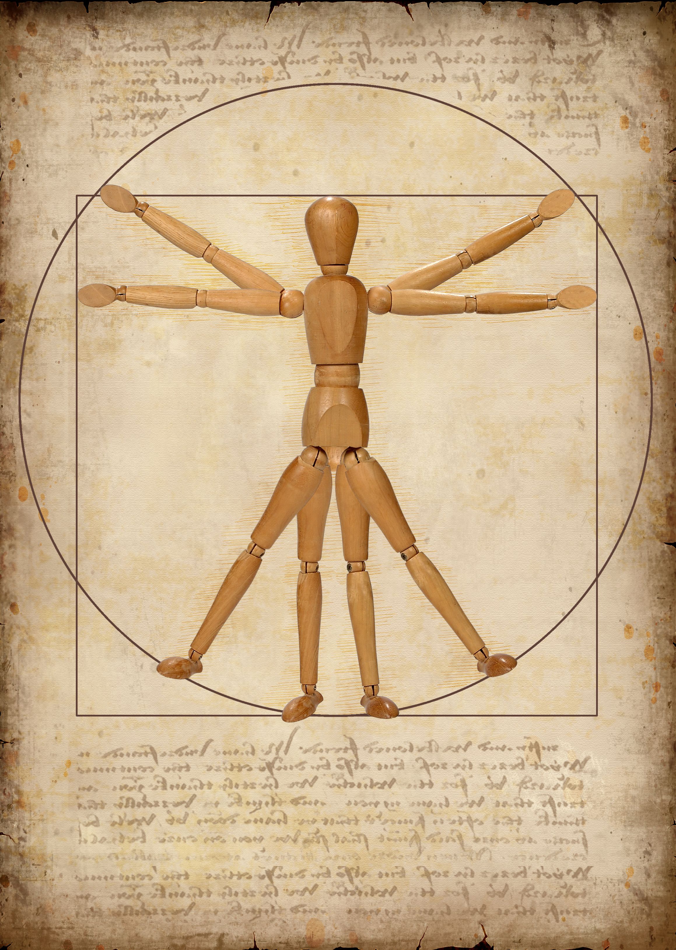 Vitruvian Man (A Modern Rendition)