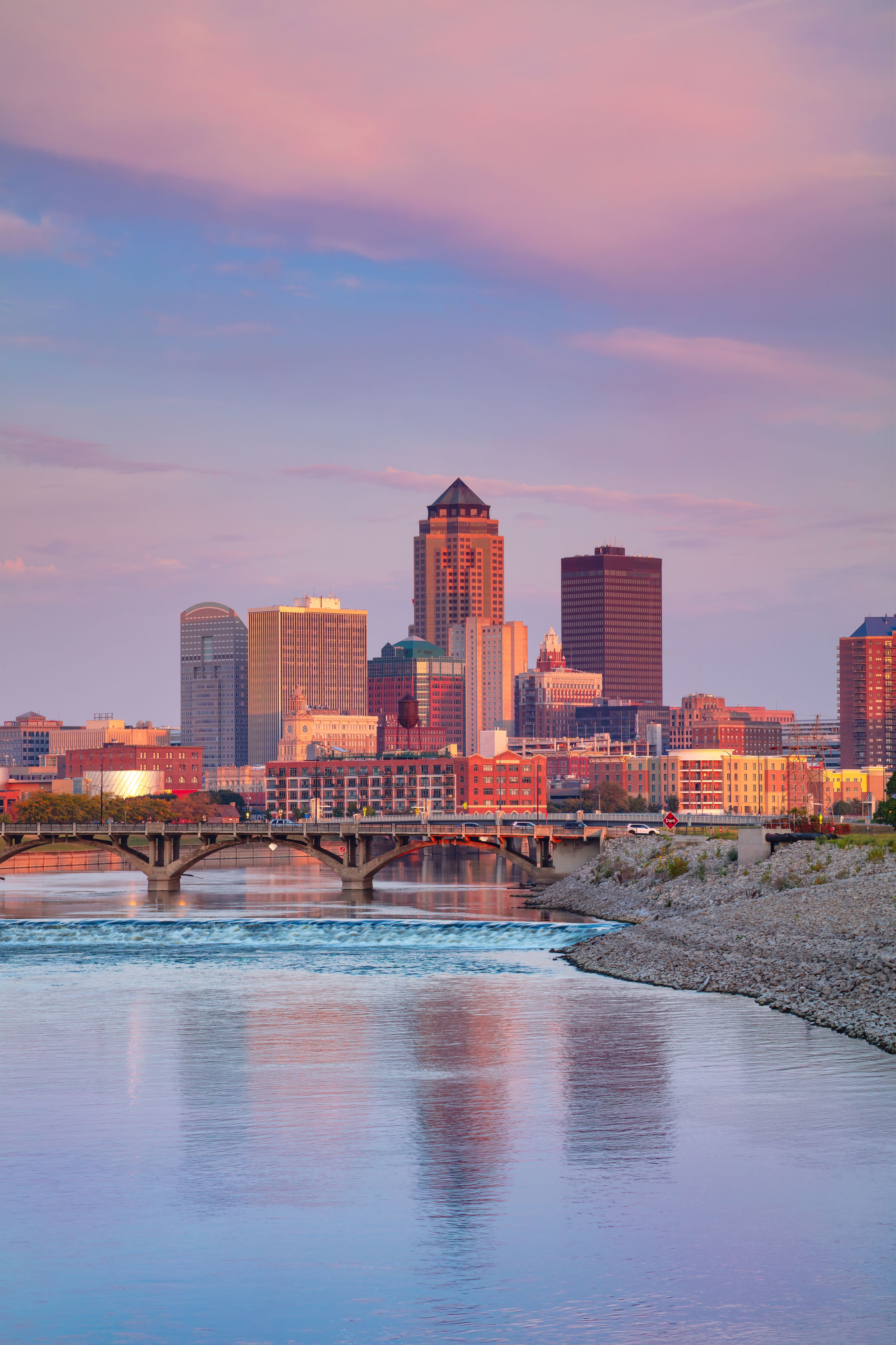 iowa cityscape