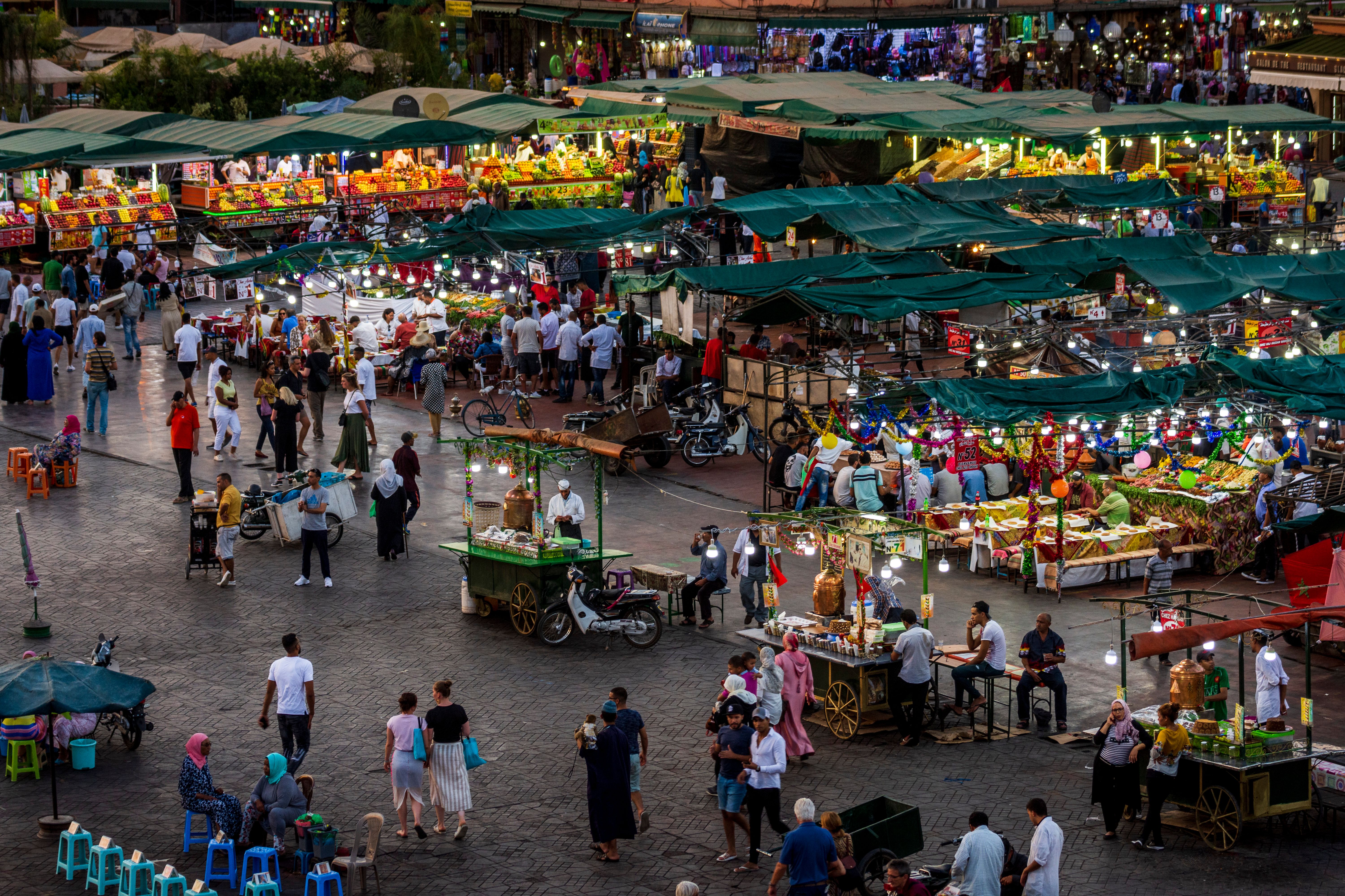 marrakech street market