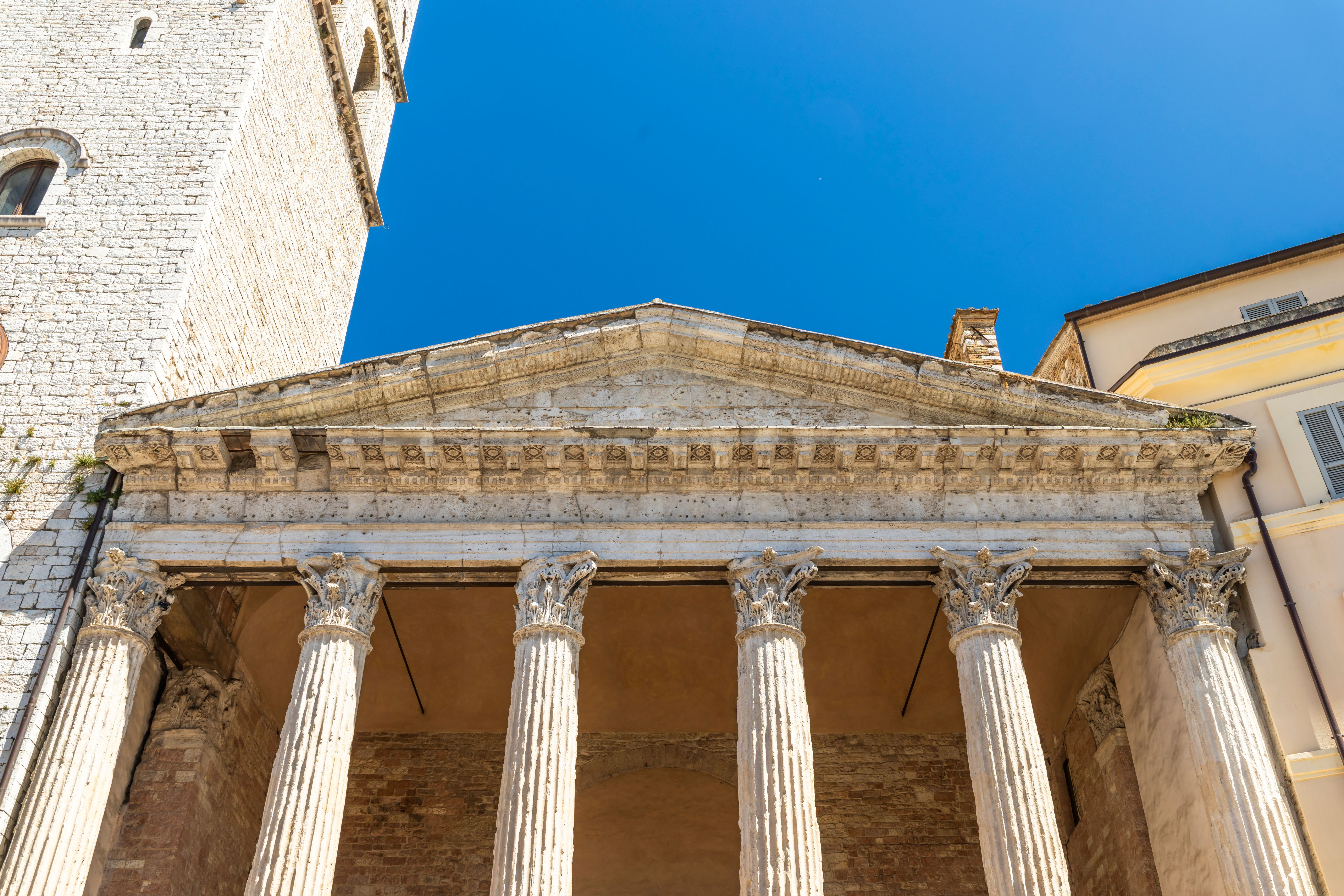 historic architecture umbria