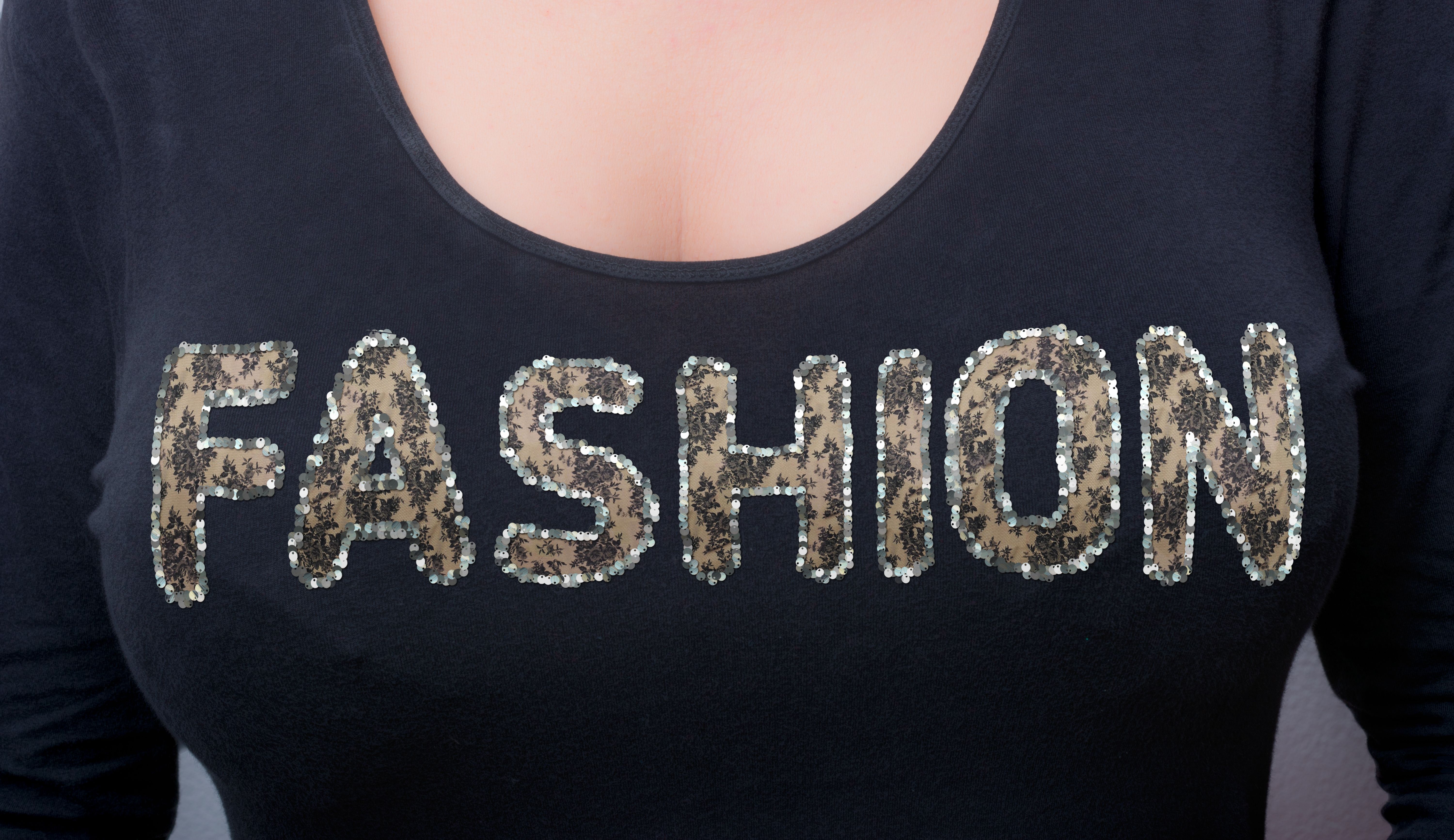 embroidery on t-shirt