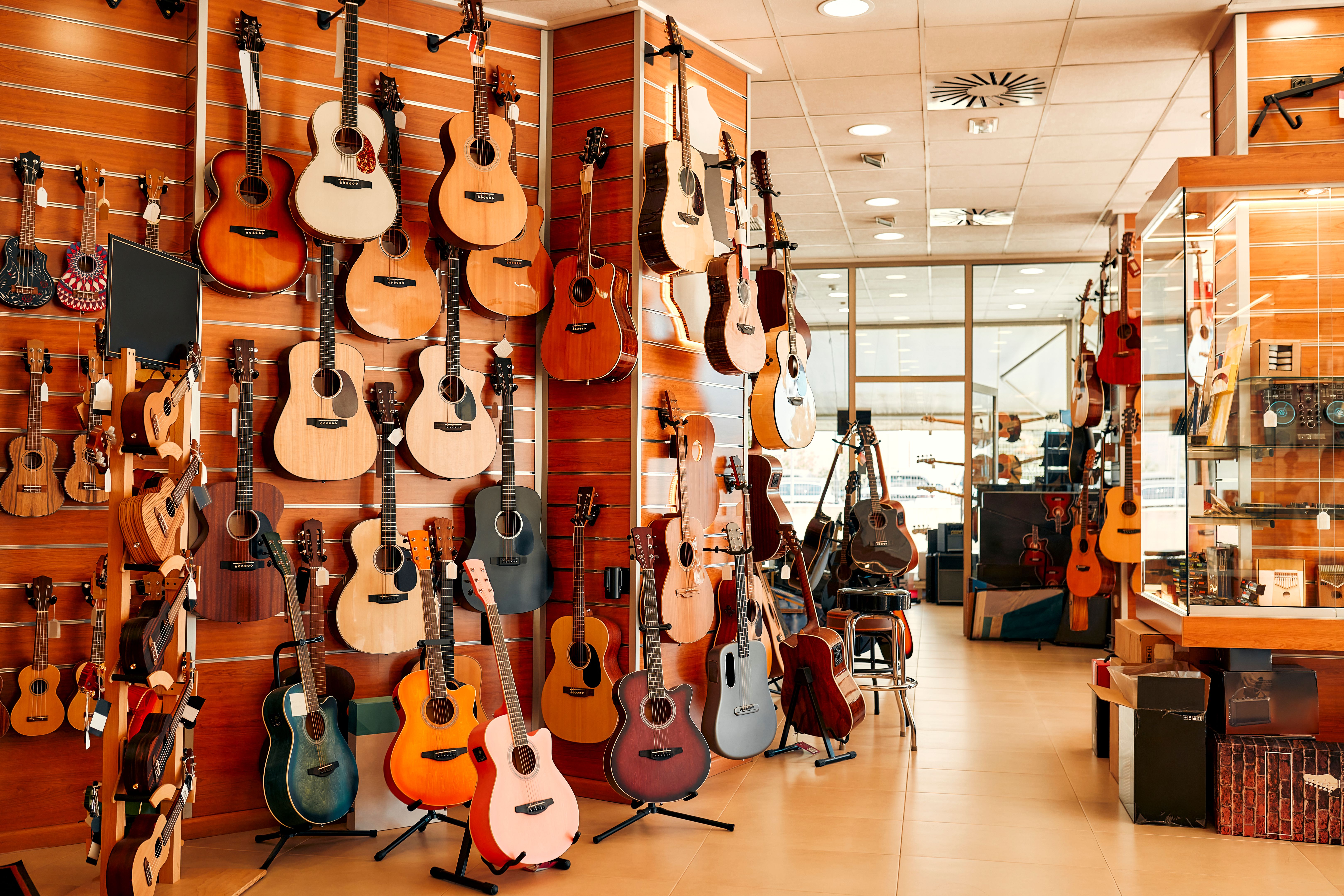 tienda de guitarras
