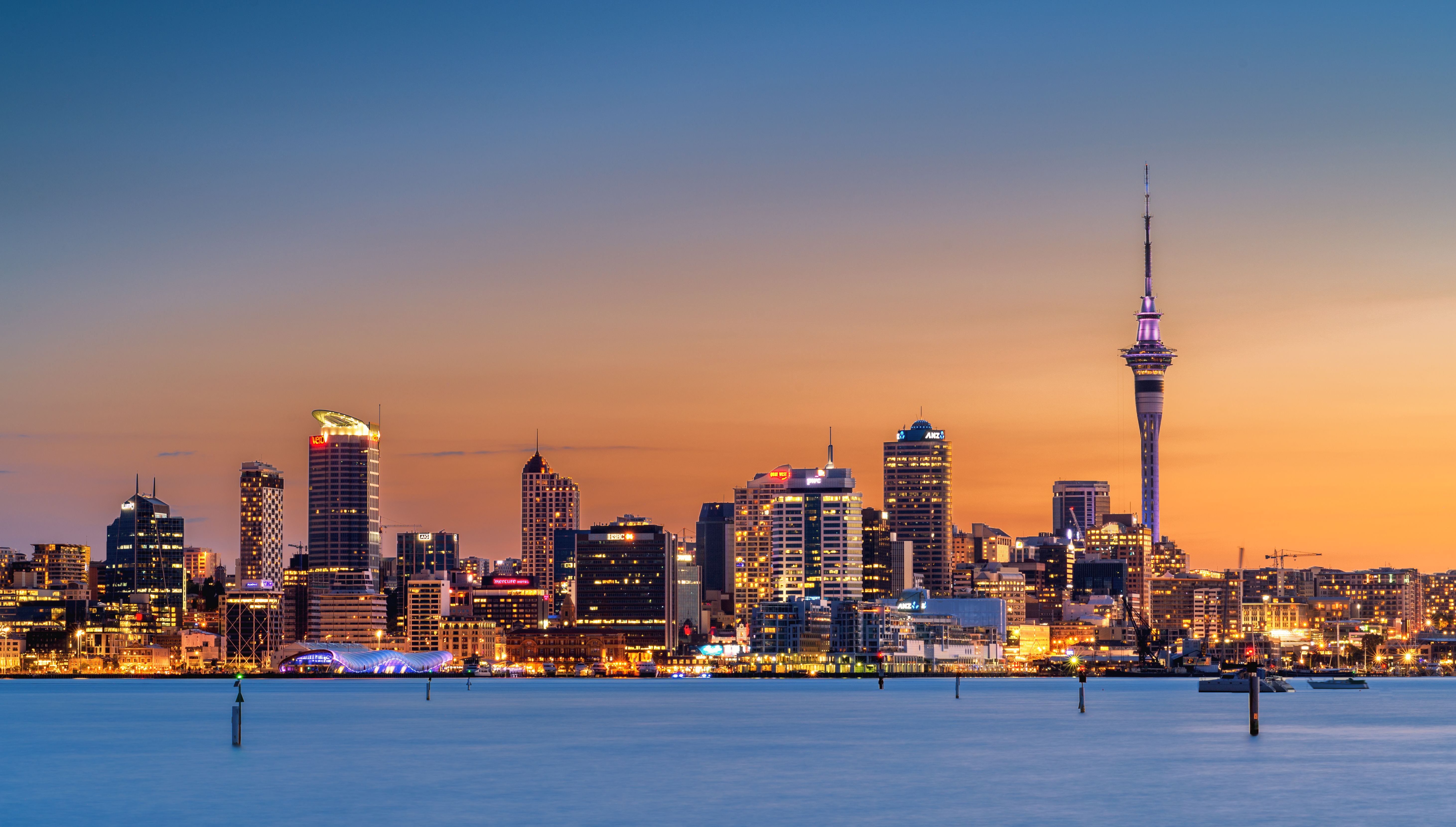 auckland skyline