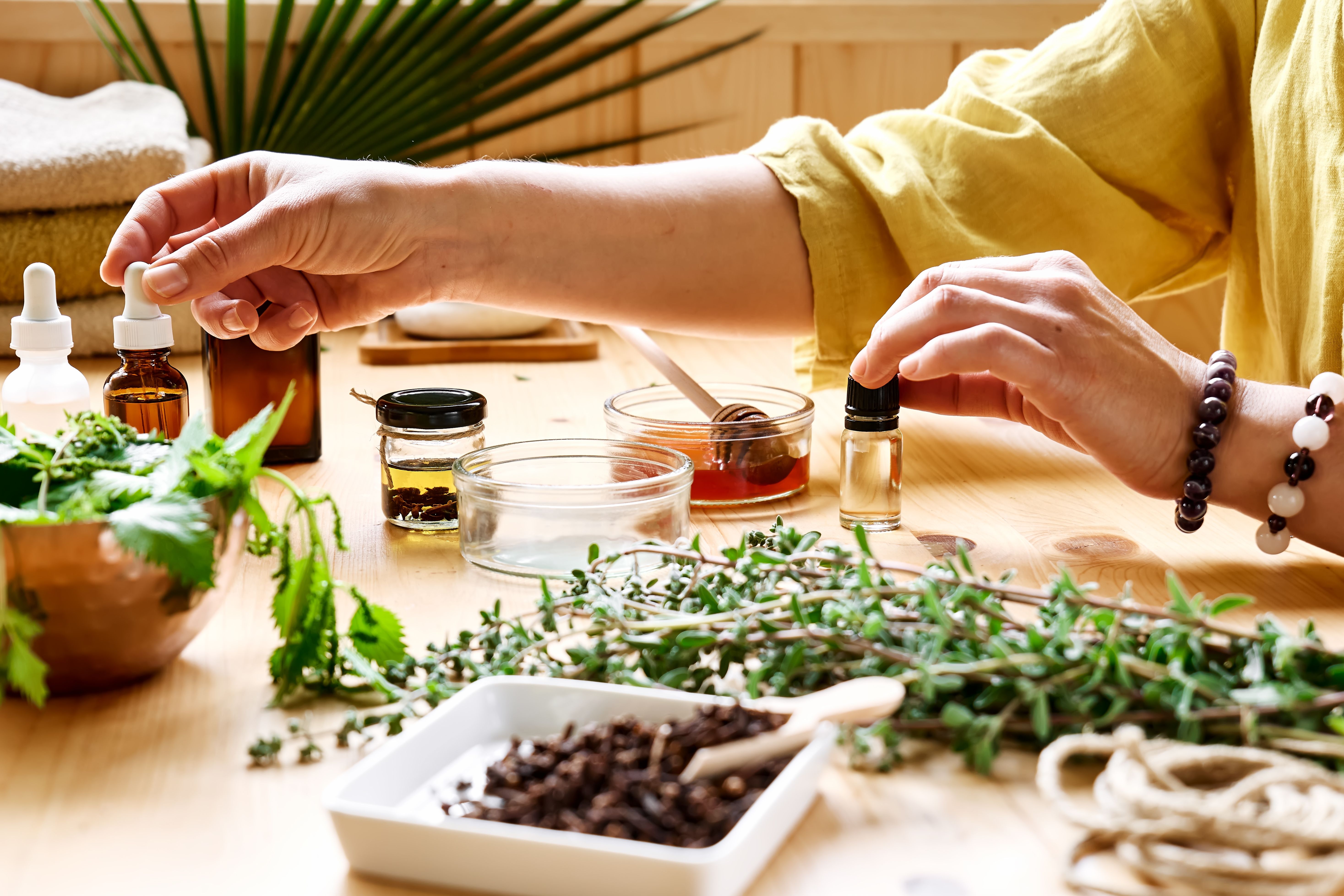 aromatherapy session
