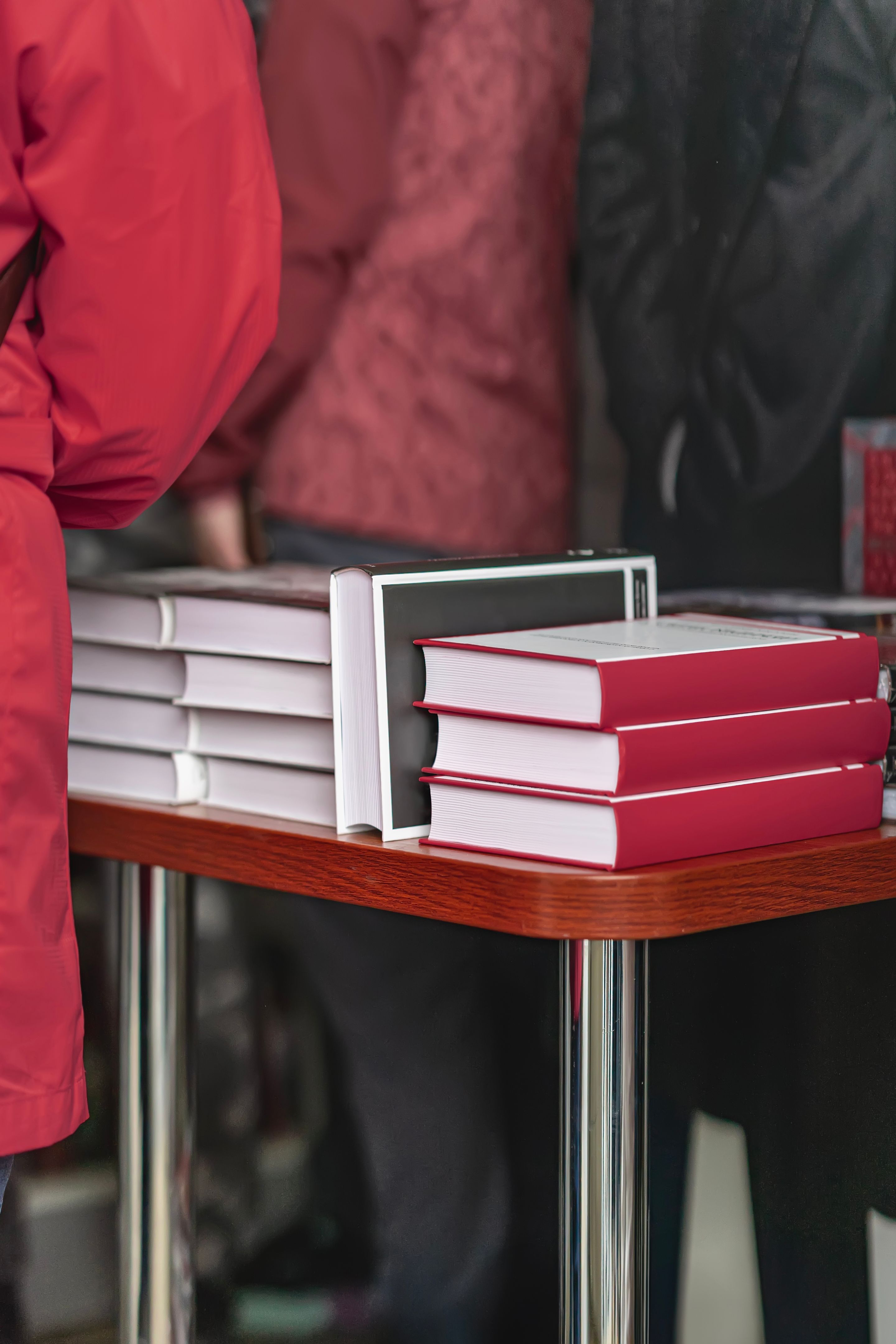 book signing display