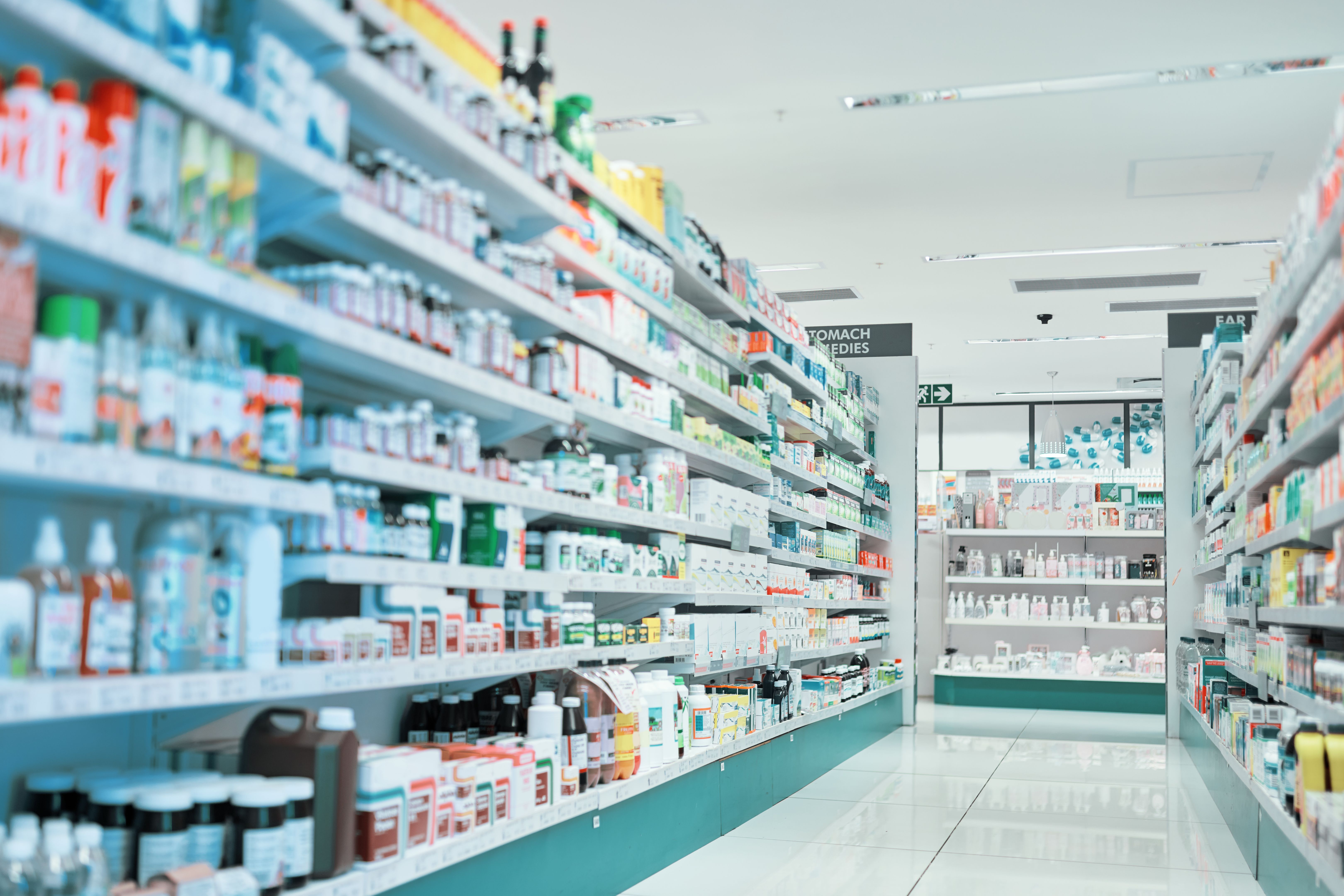 pharmacy aisle