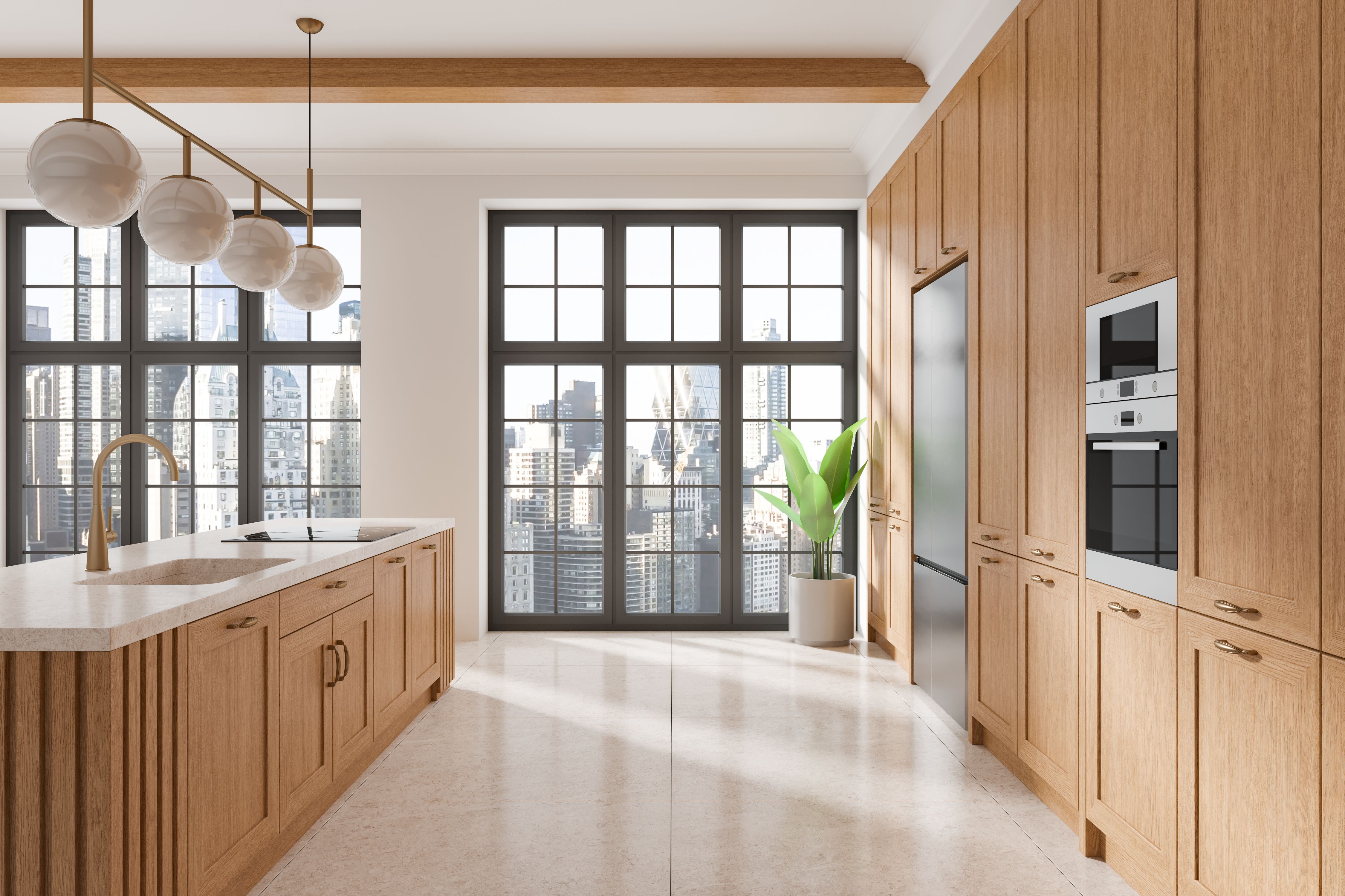 modern kitchen materials