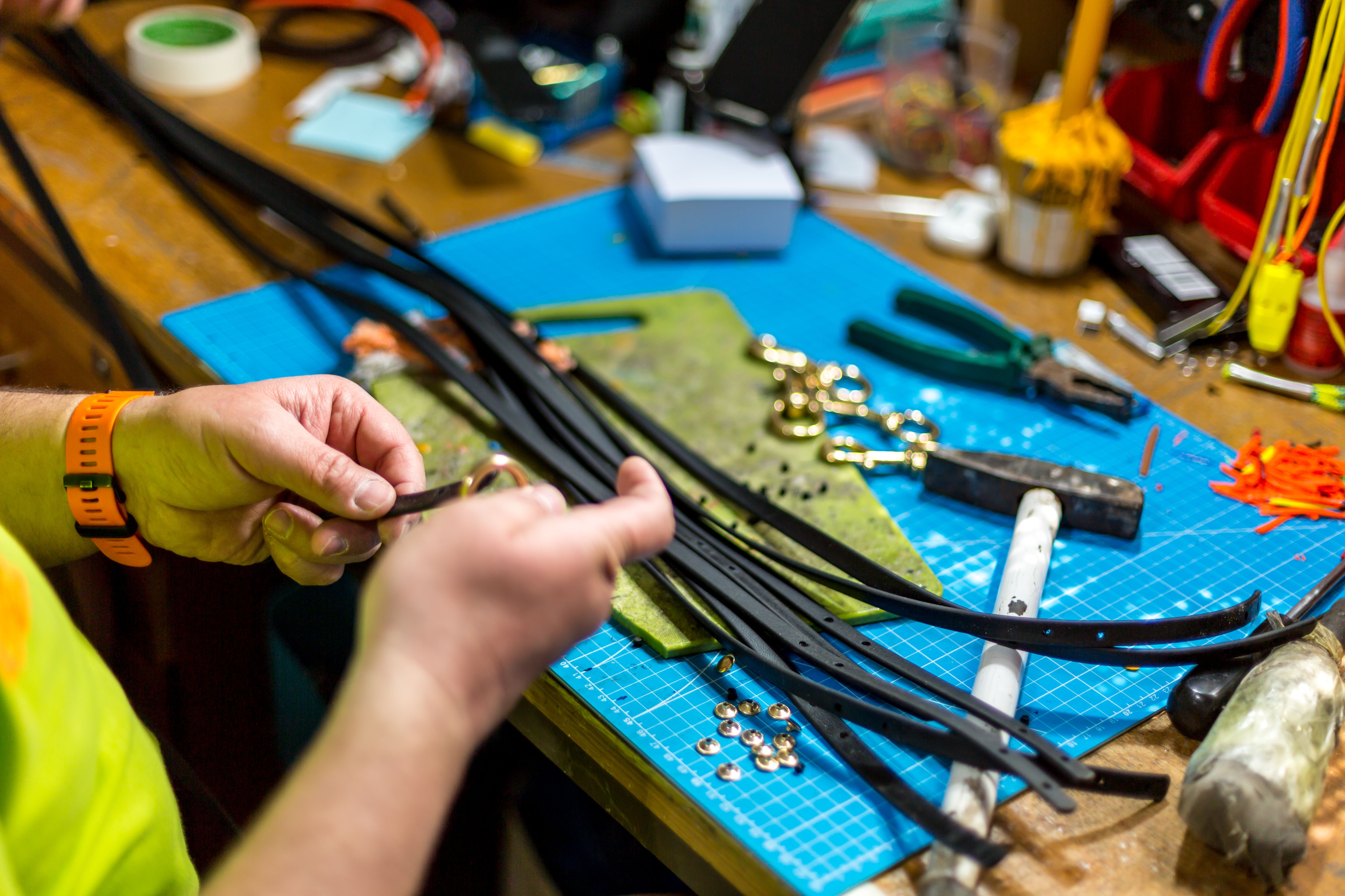 handcrafted dog collar