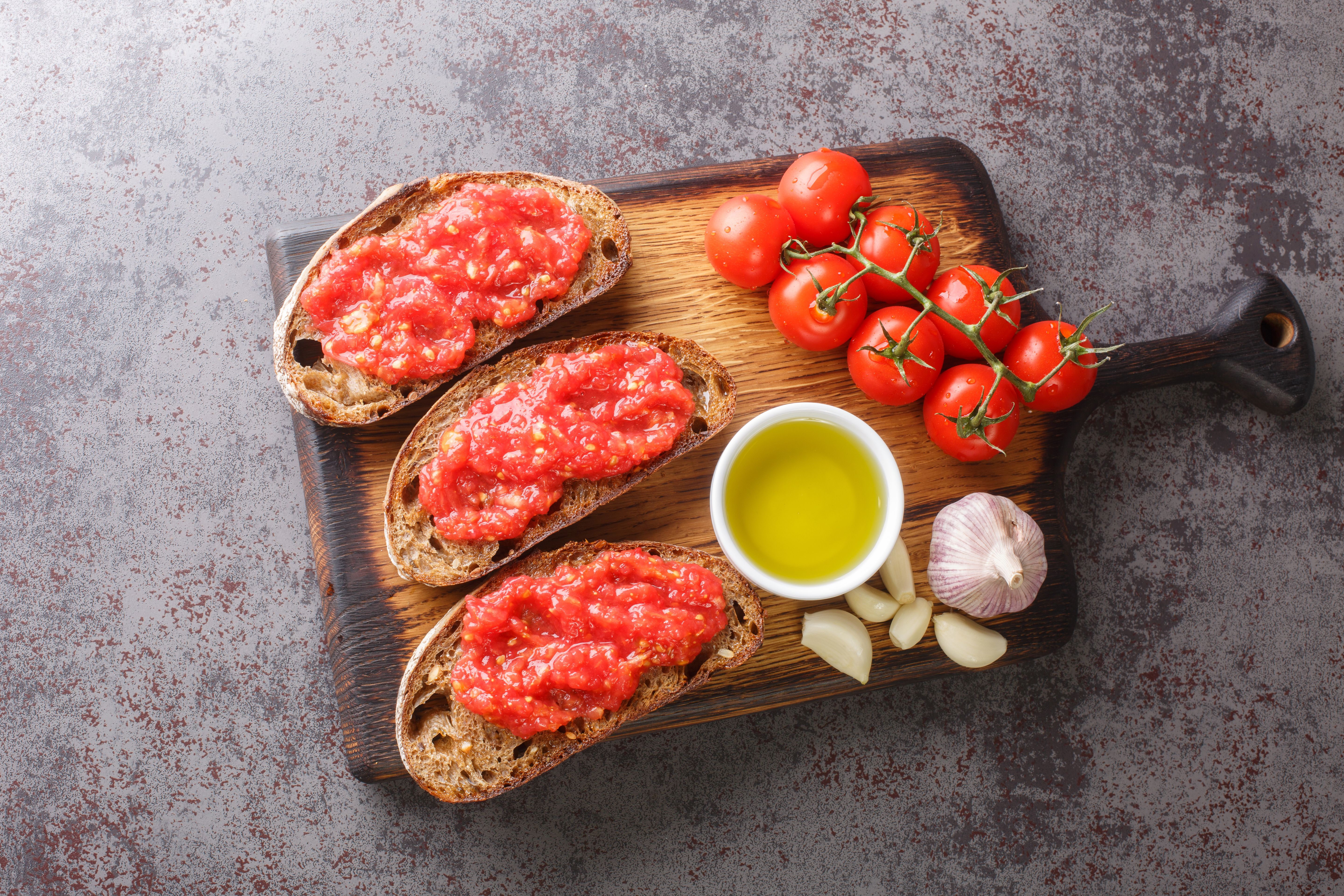tomato toast