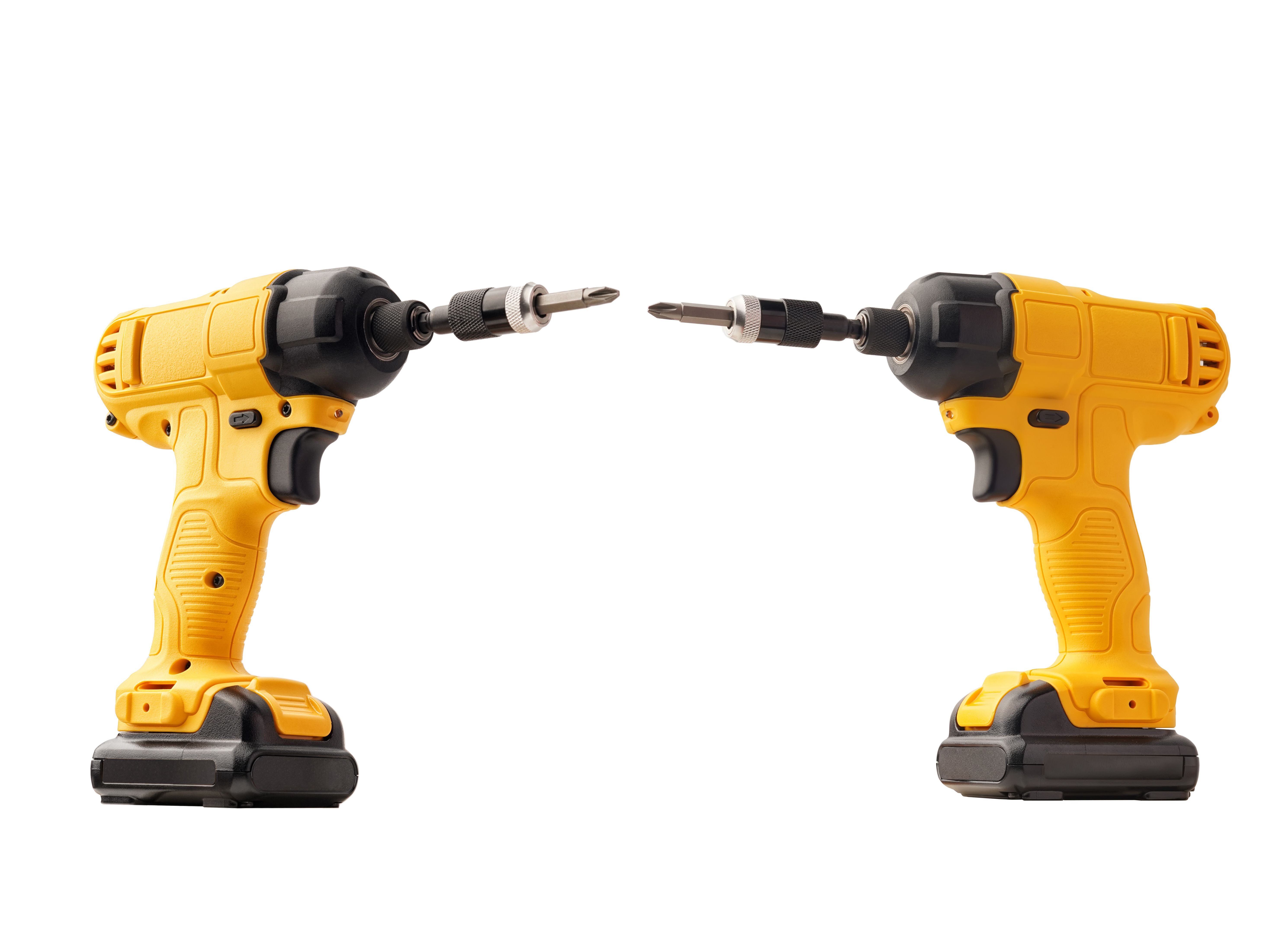 power tools in use