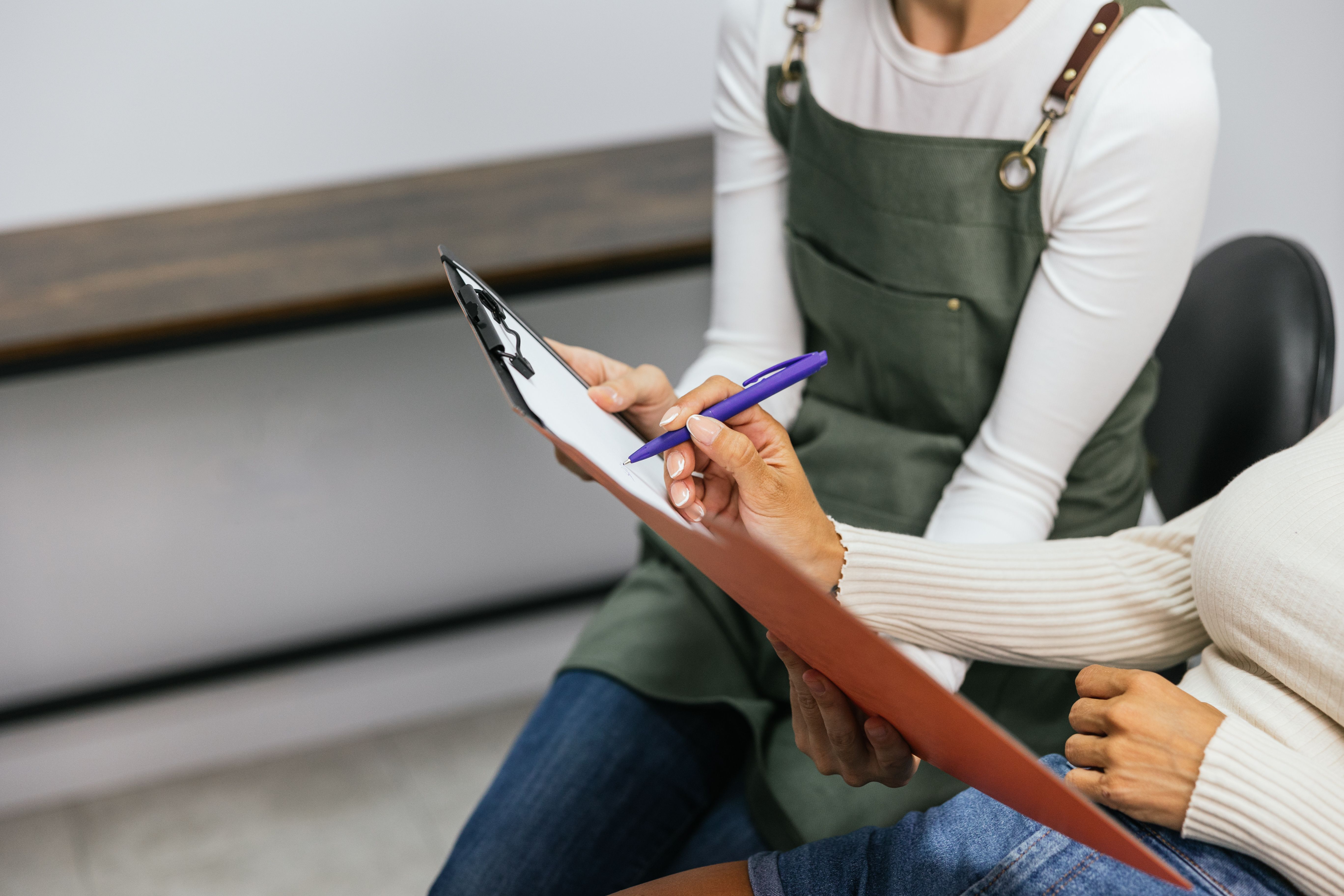 tattoo artist consultation