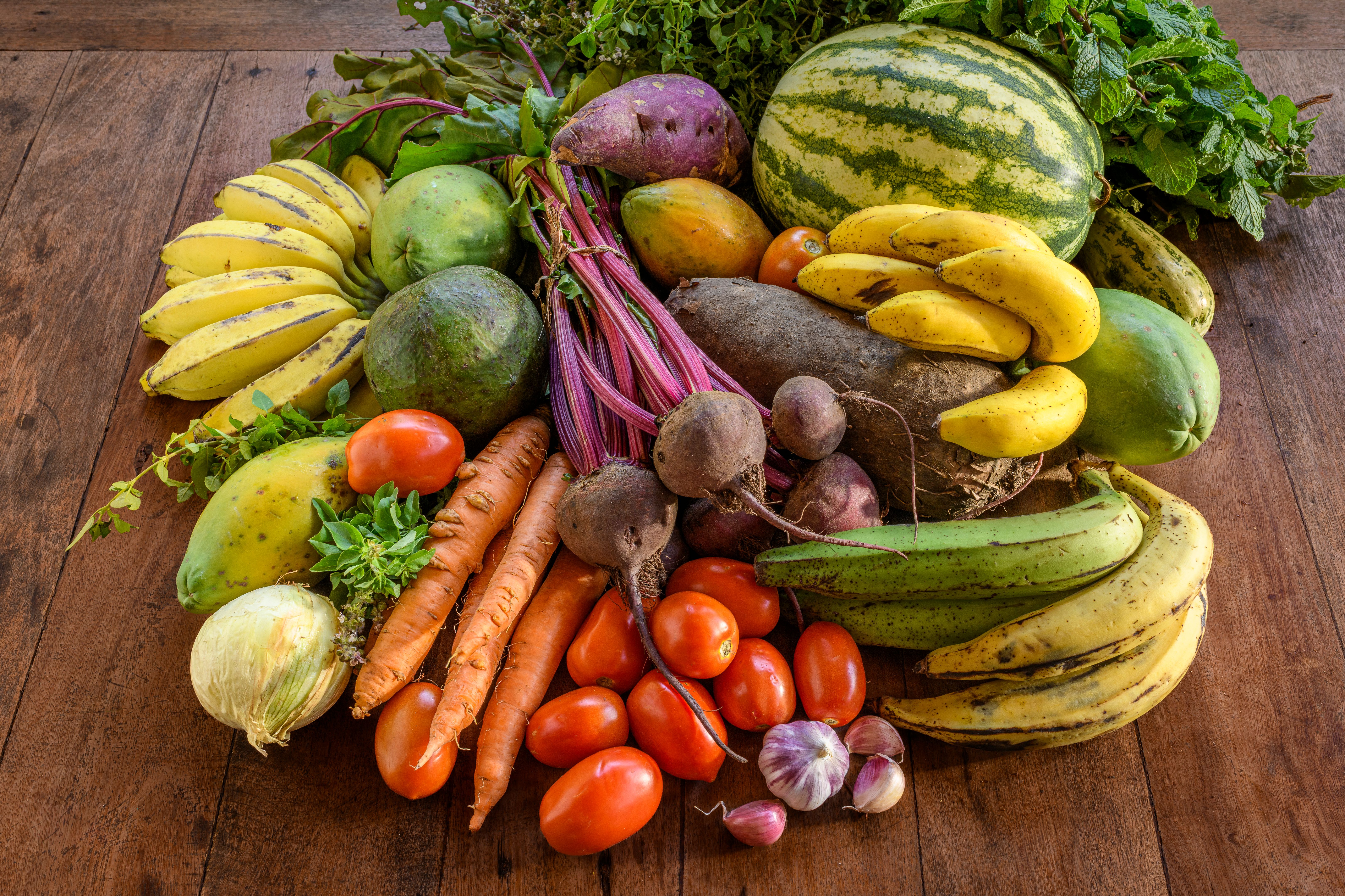 seasonal fruits vegetables