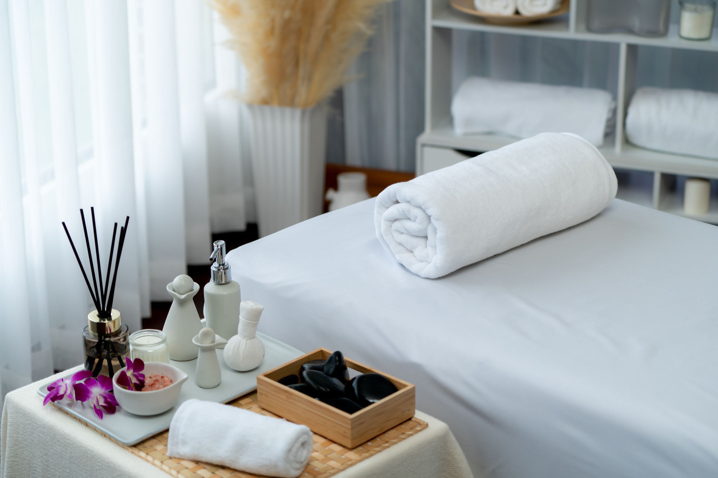 home massage setup