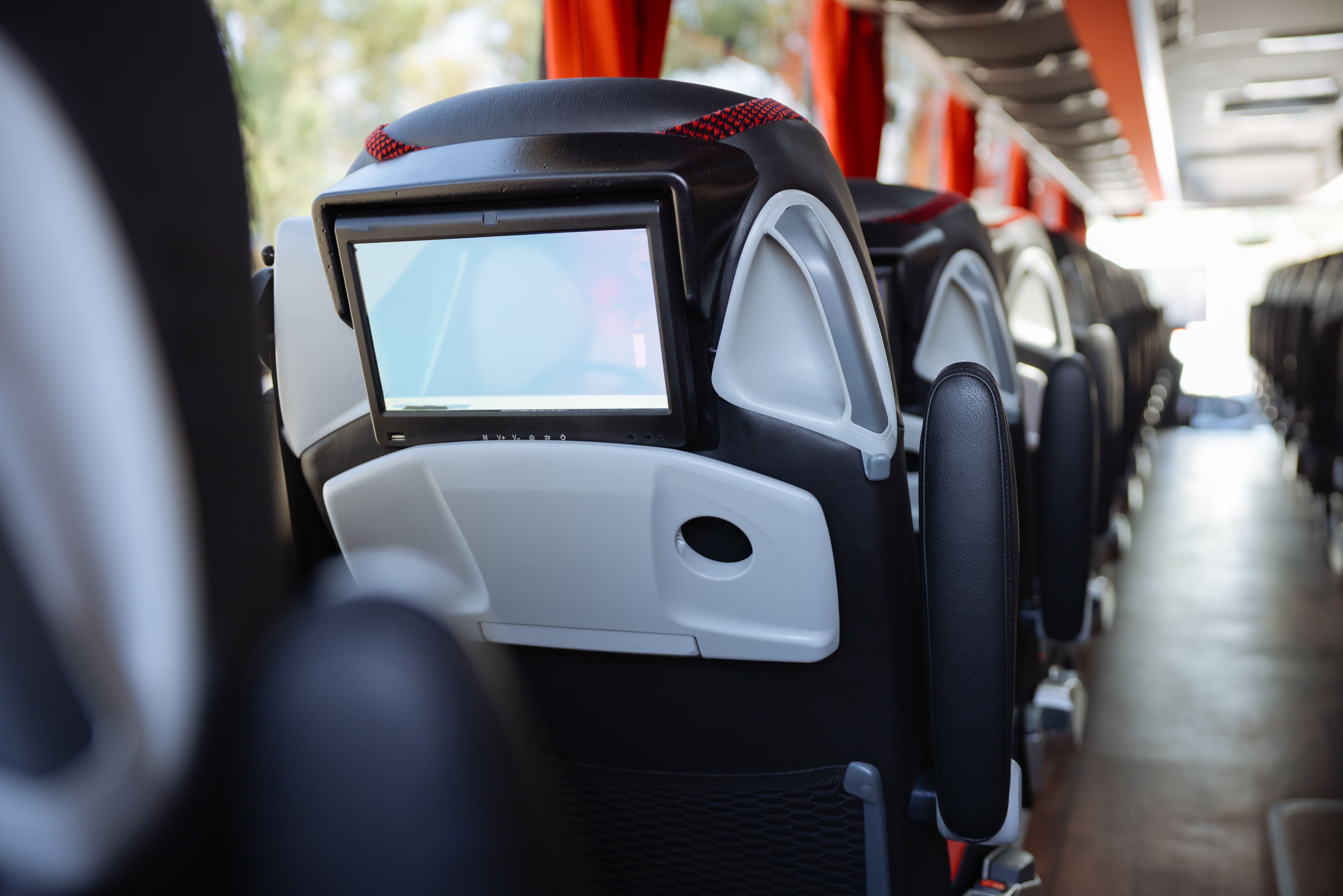 luxury bus interior