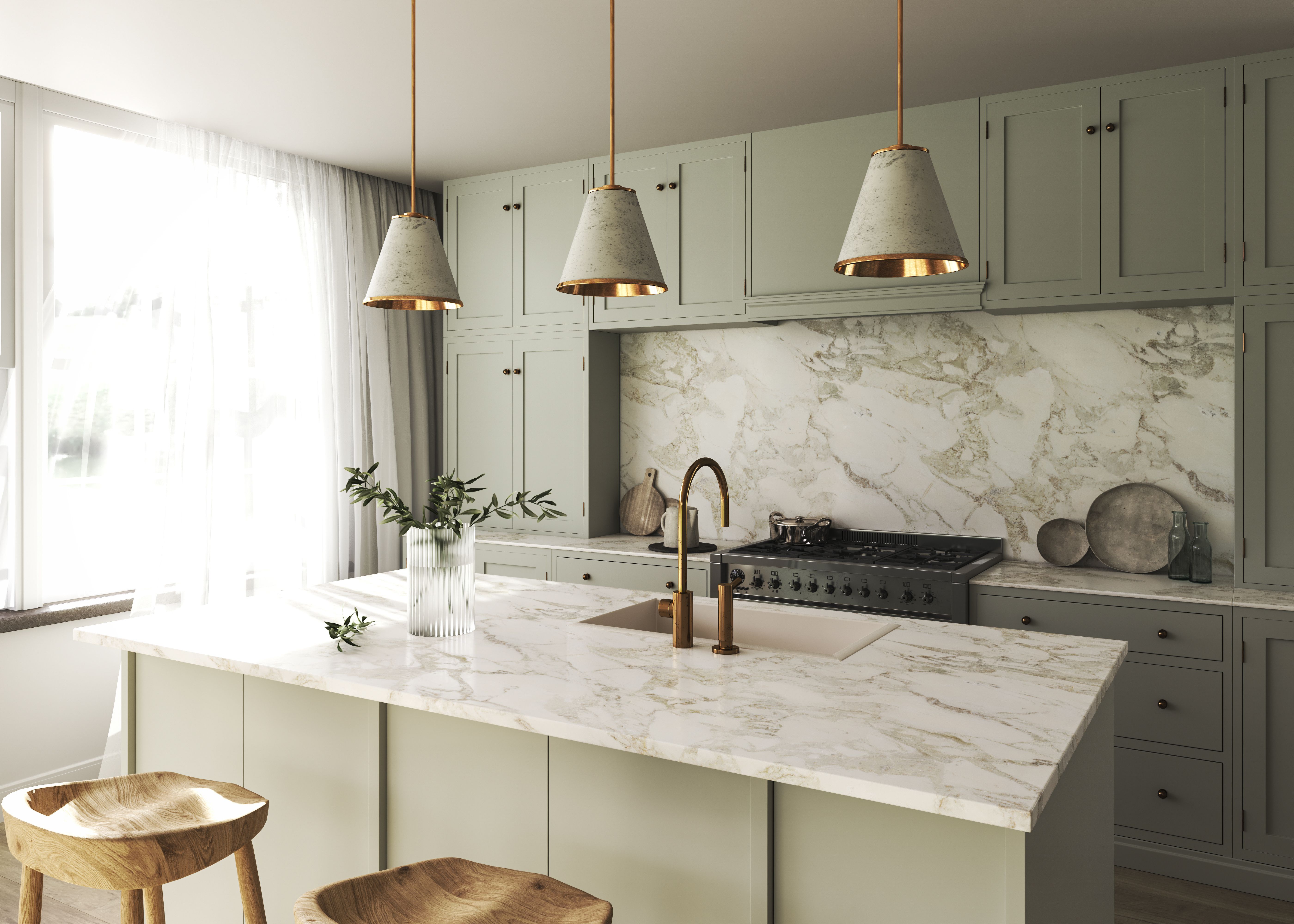 marble kitchen design