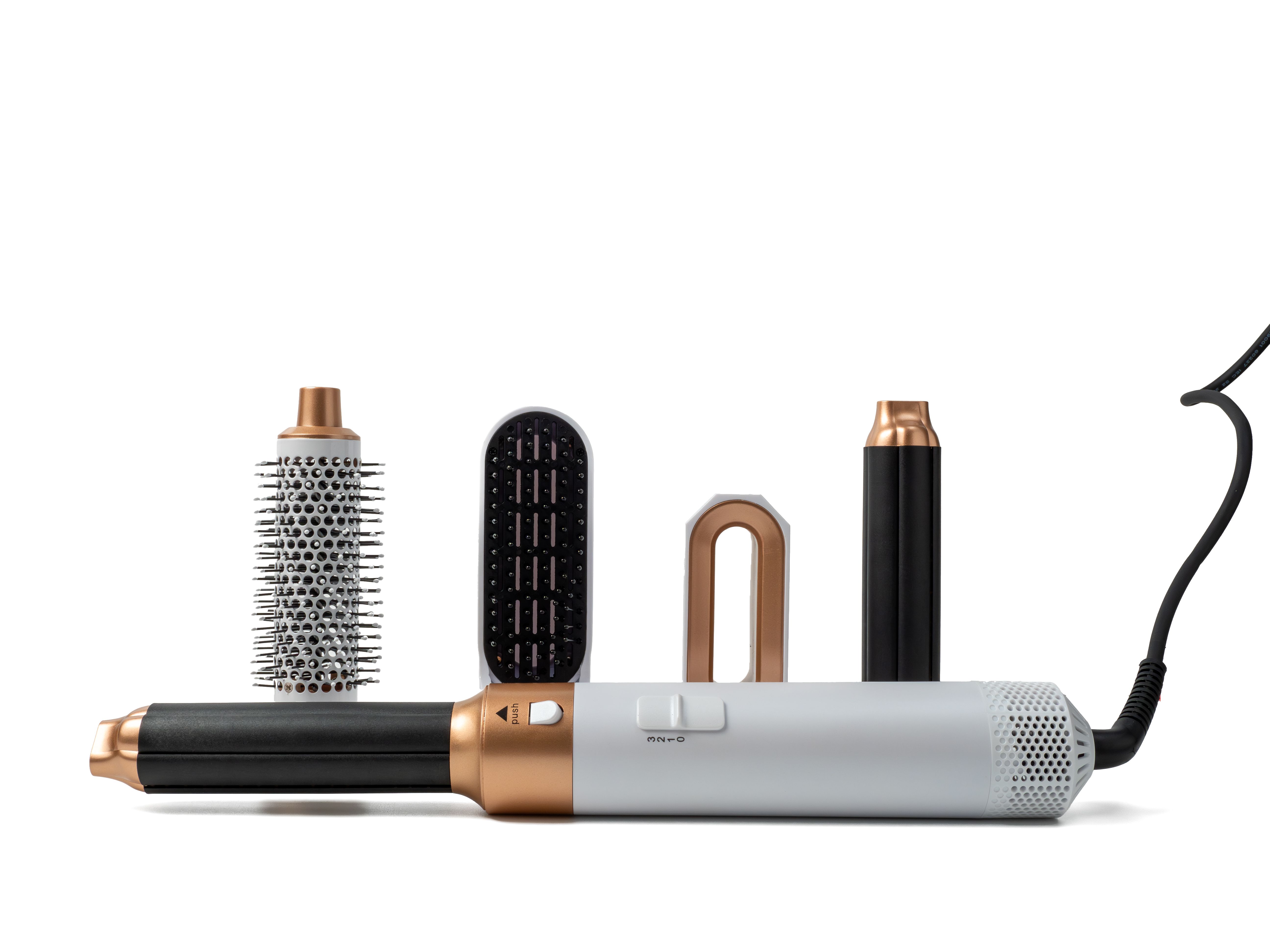 Hair straightener, hair dryer, hot comb set for wet and dry work, professional hair curling iron, hair styling tool, hair dryer.