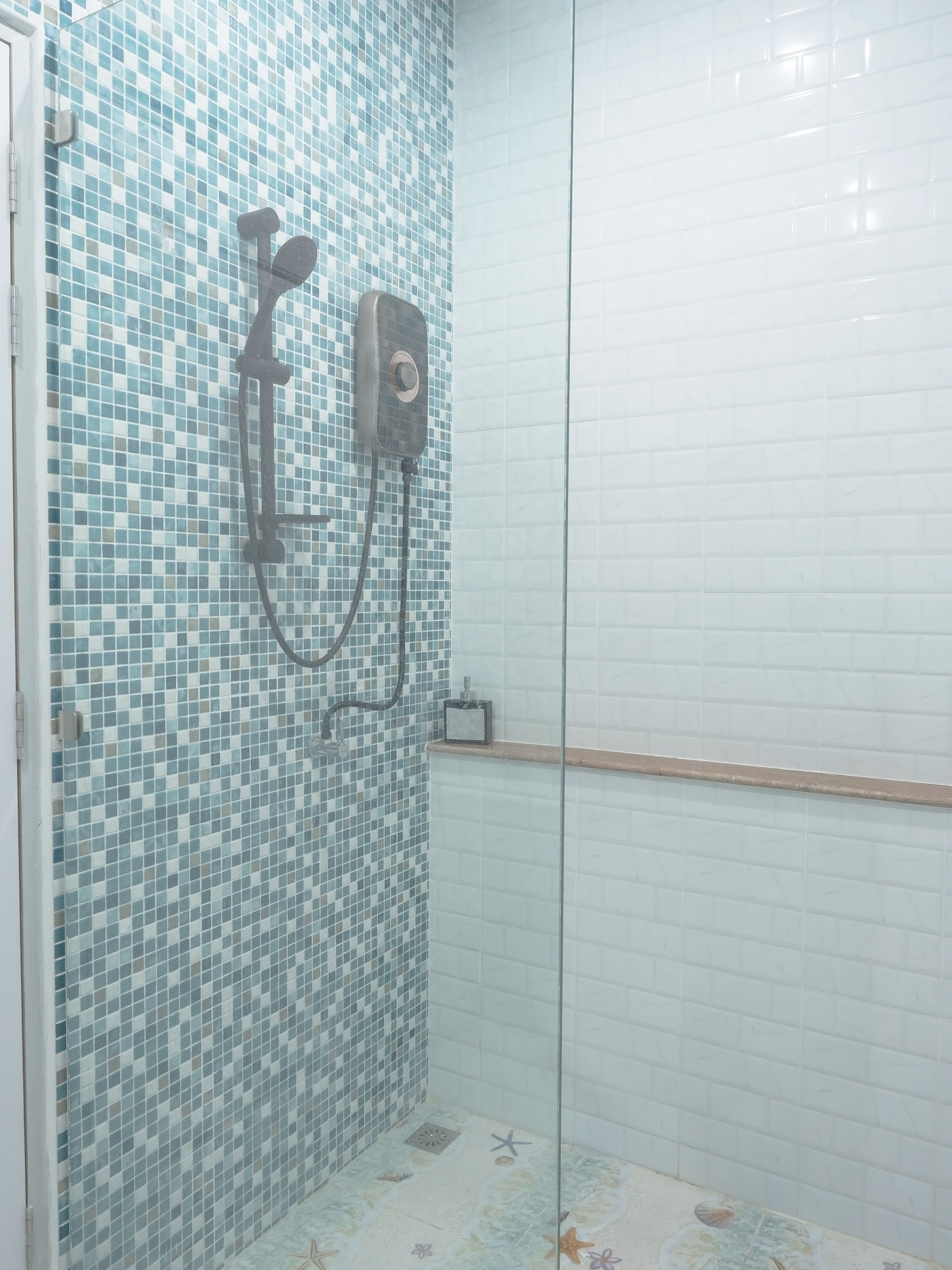 Multi colors. Designer bathroom fitment