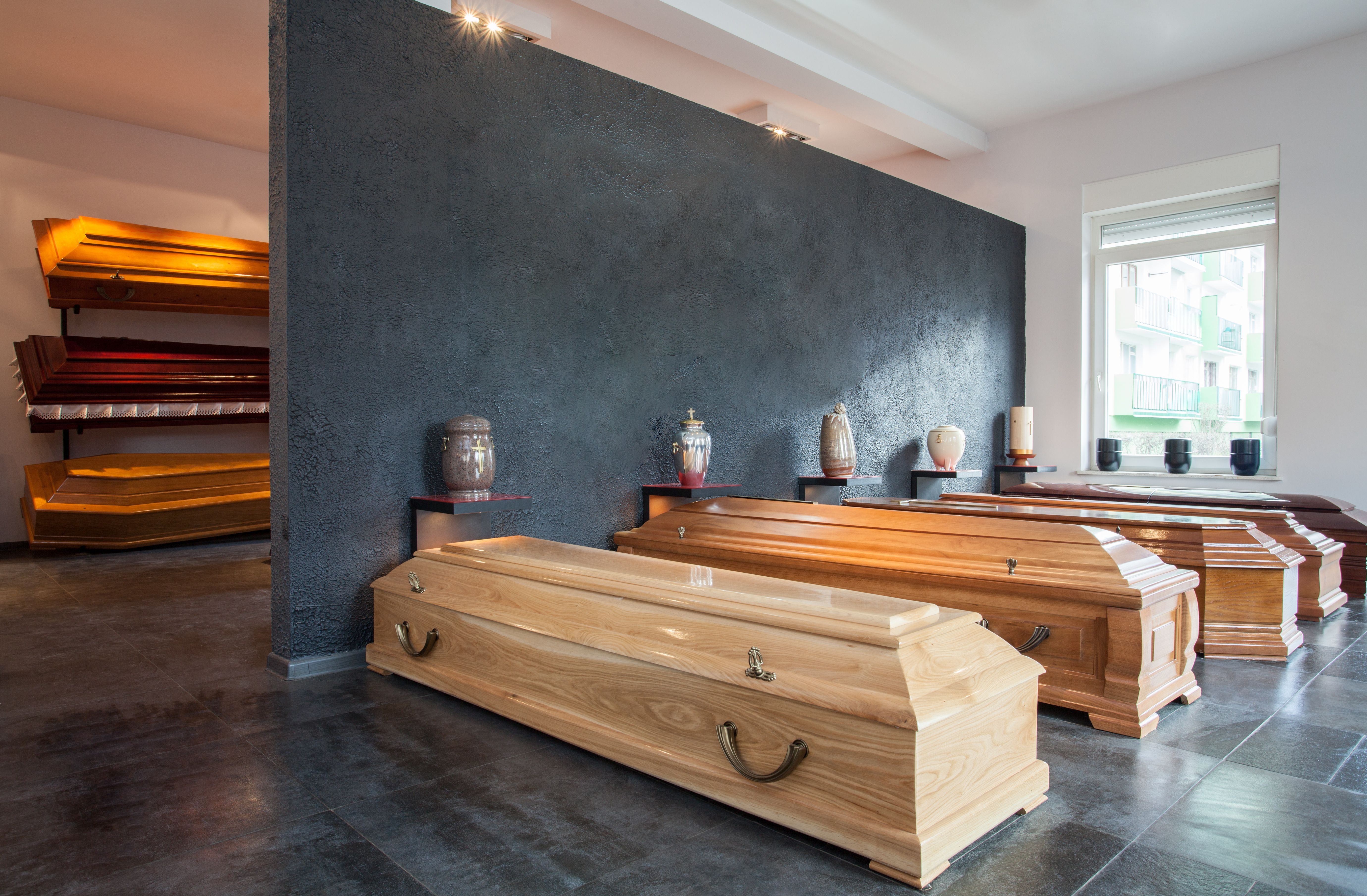 coffin selection