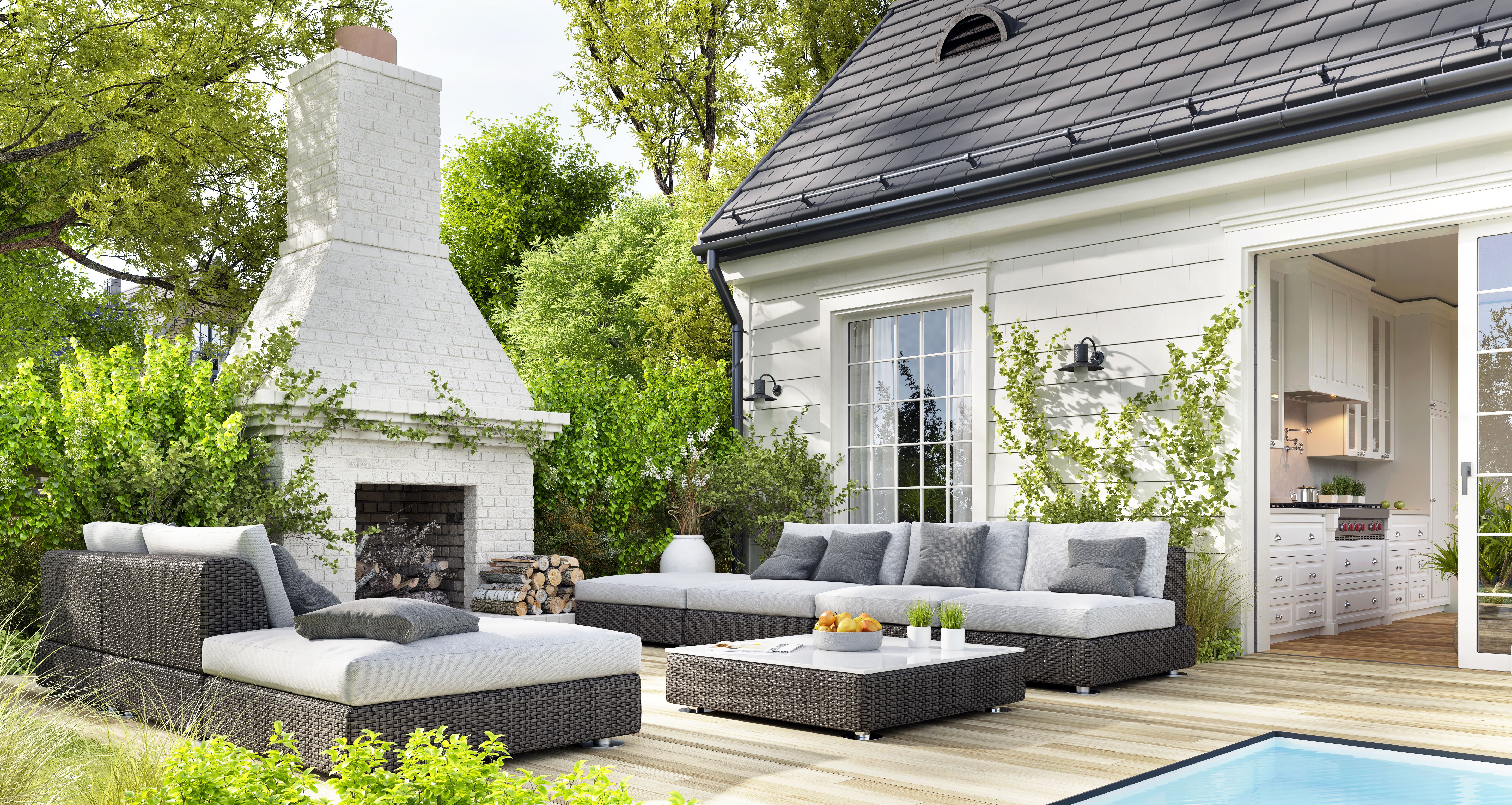 summer outdoor renovation