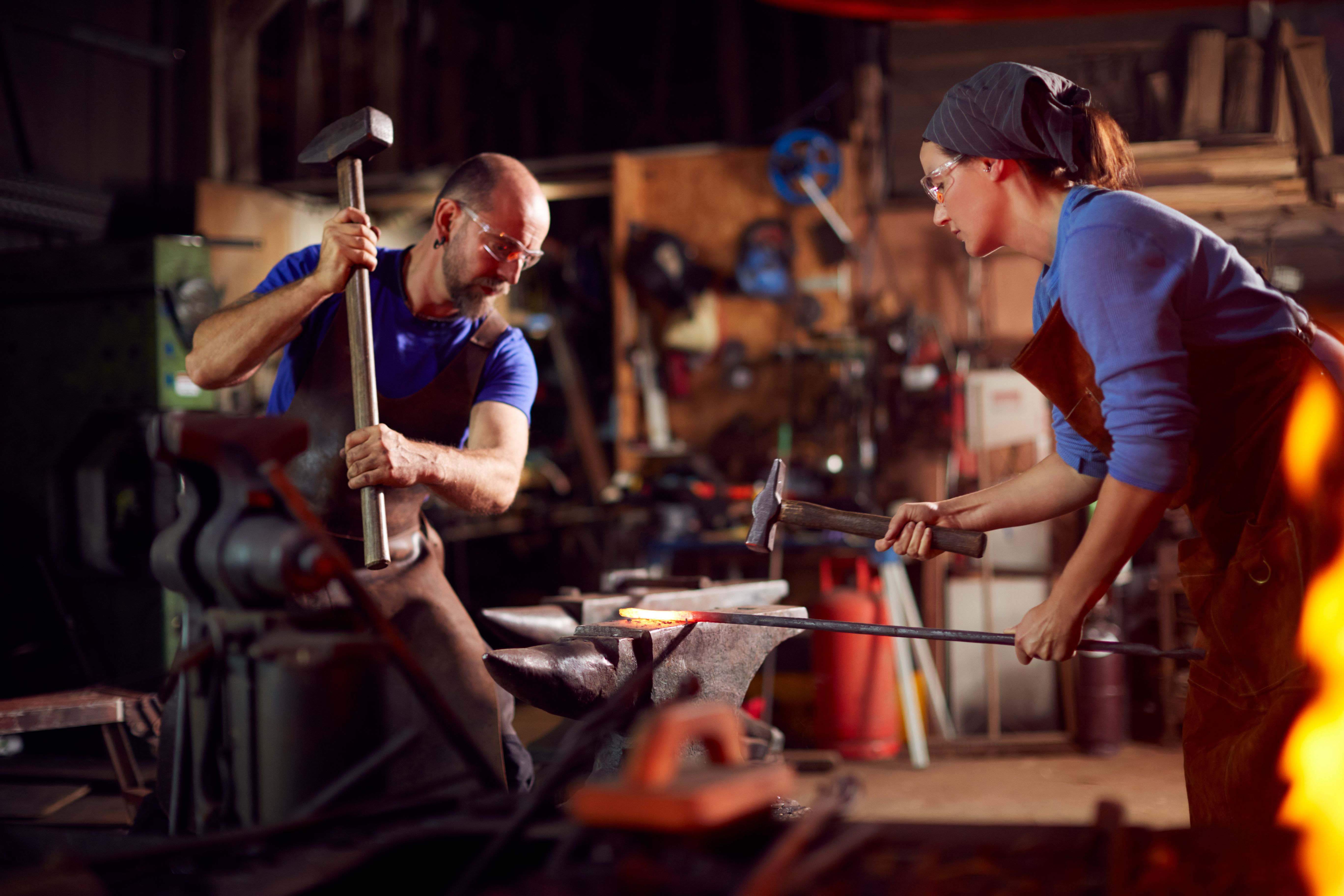 apprentice blacksmith