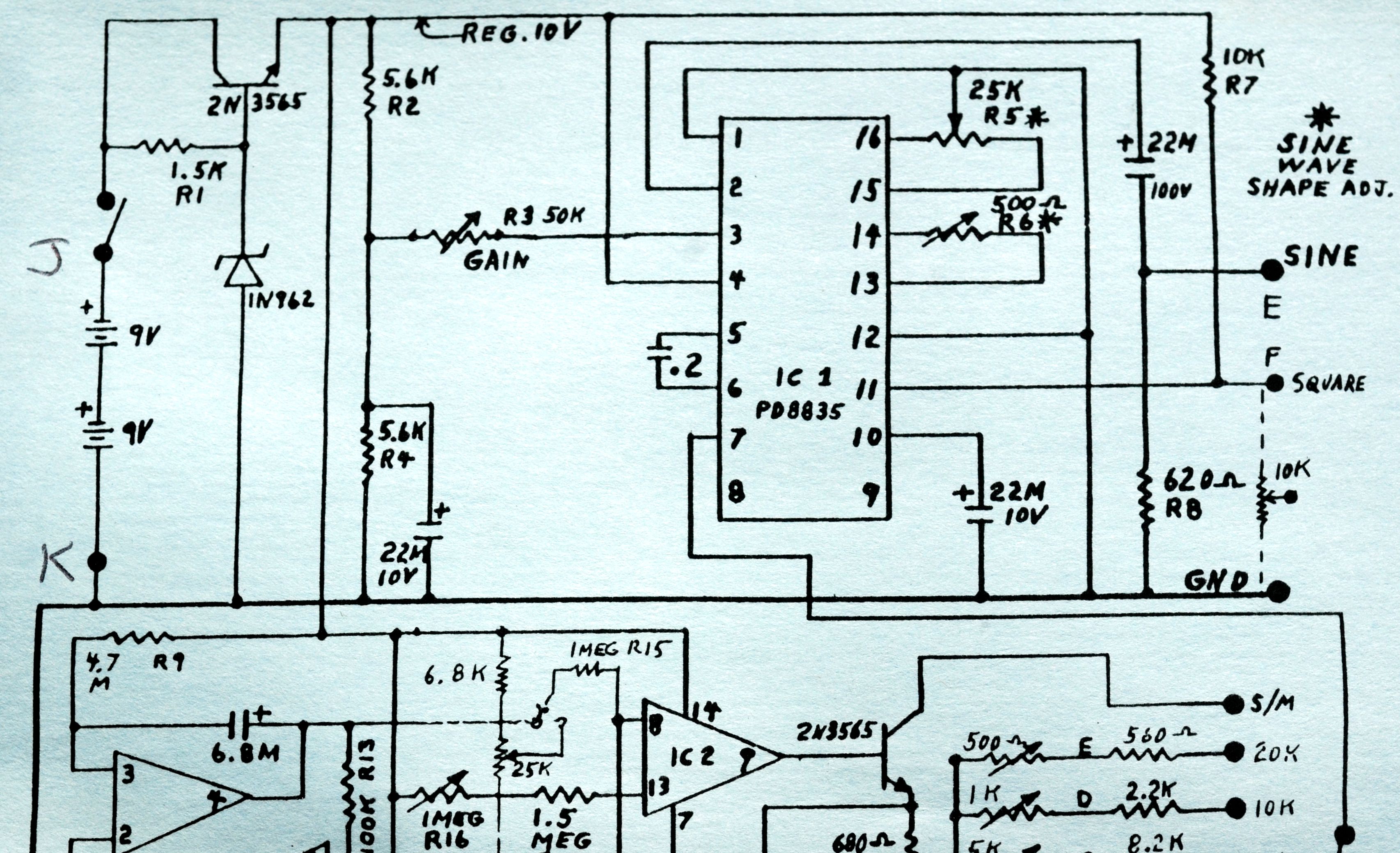 electrical circuit diagram