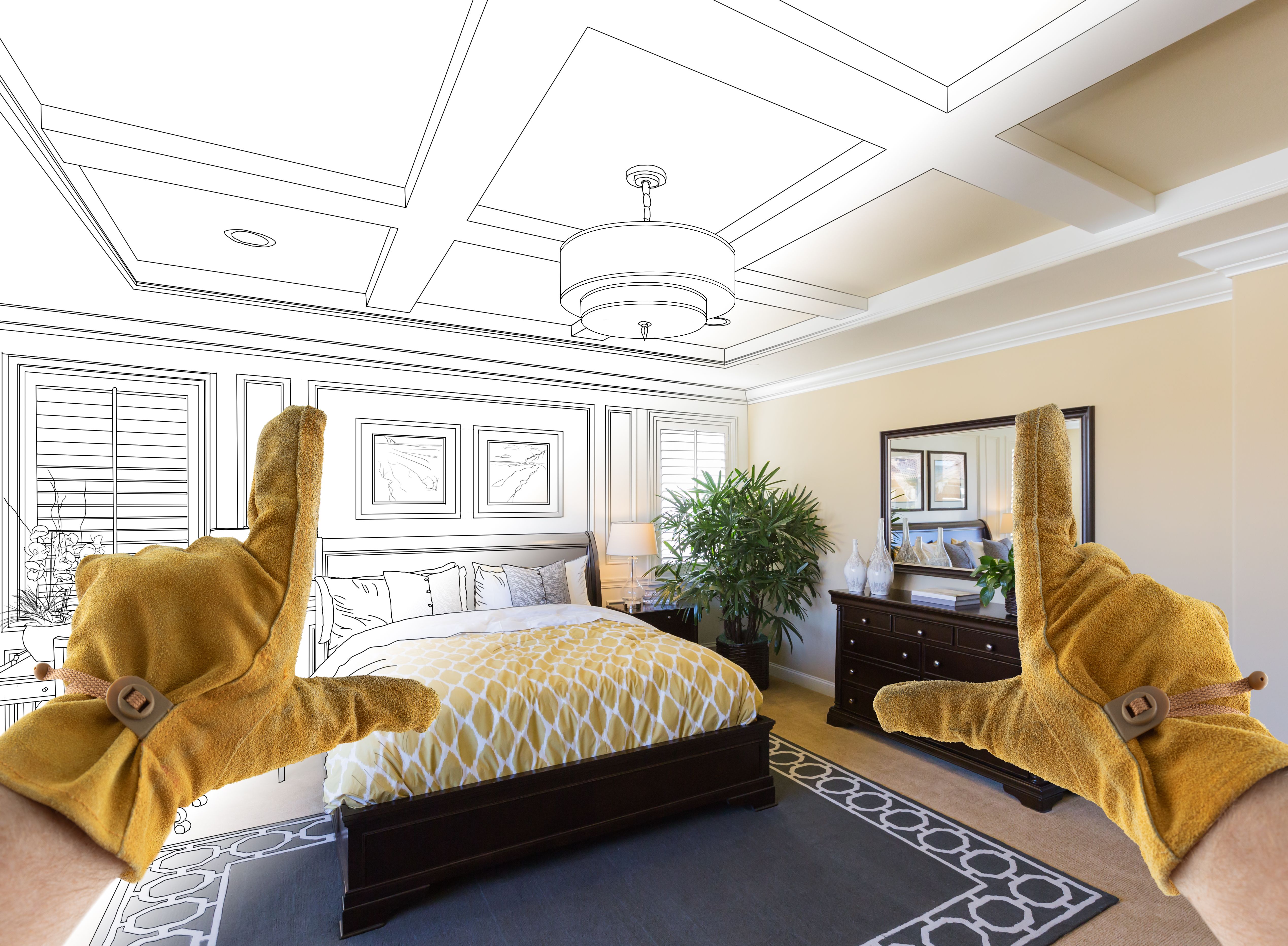 bedroom makeover