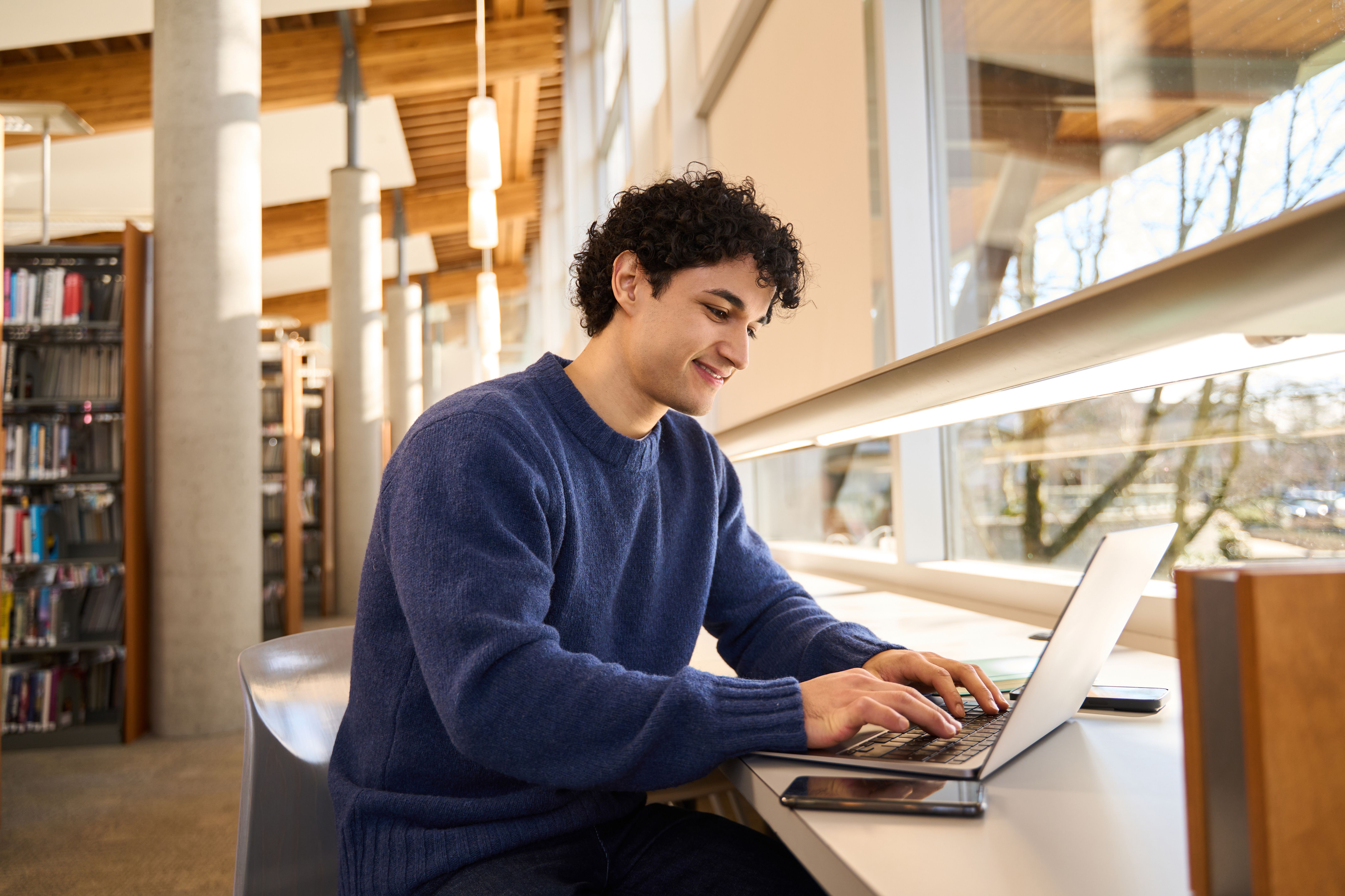 students working