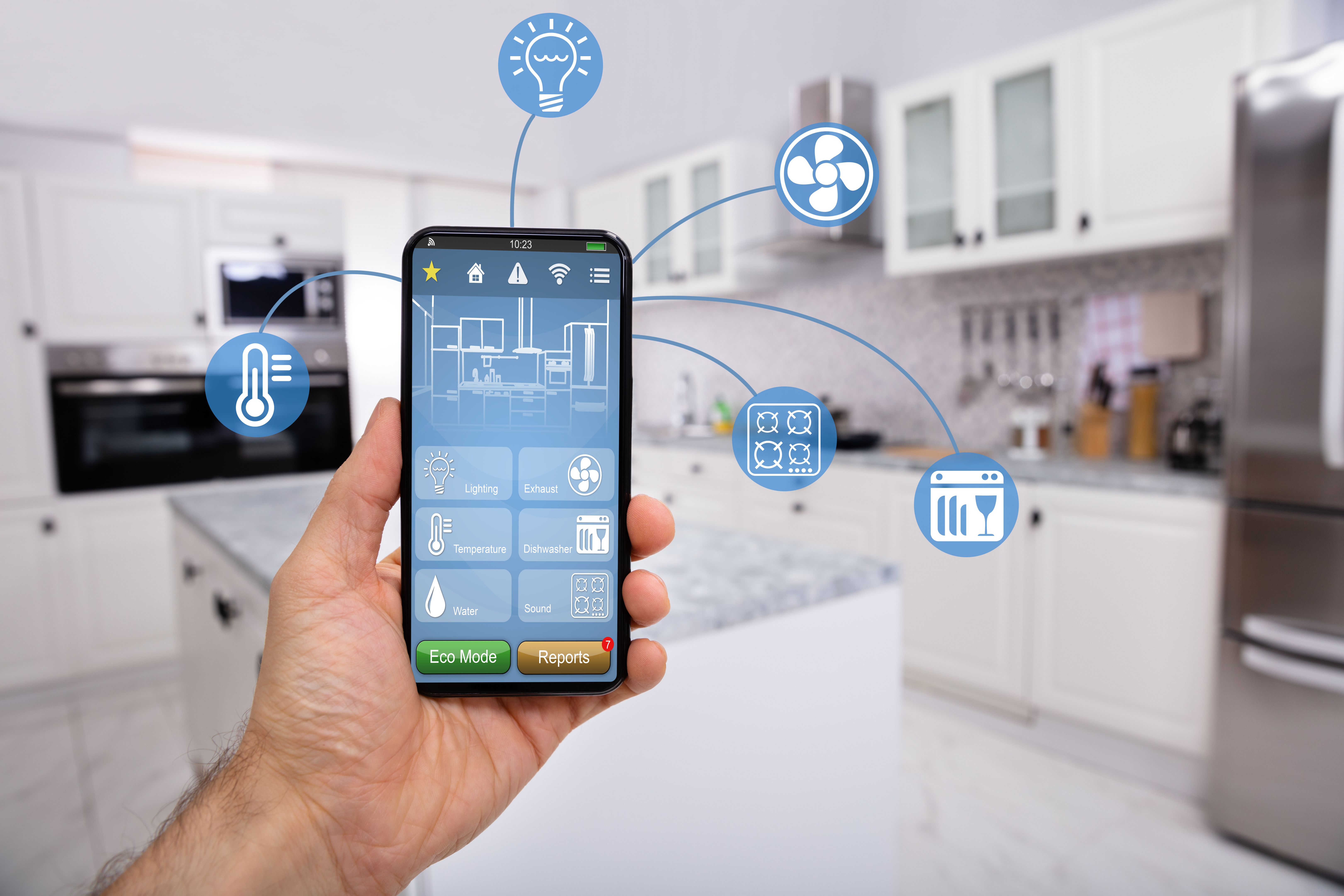 smart home kitchen