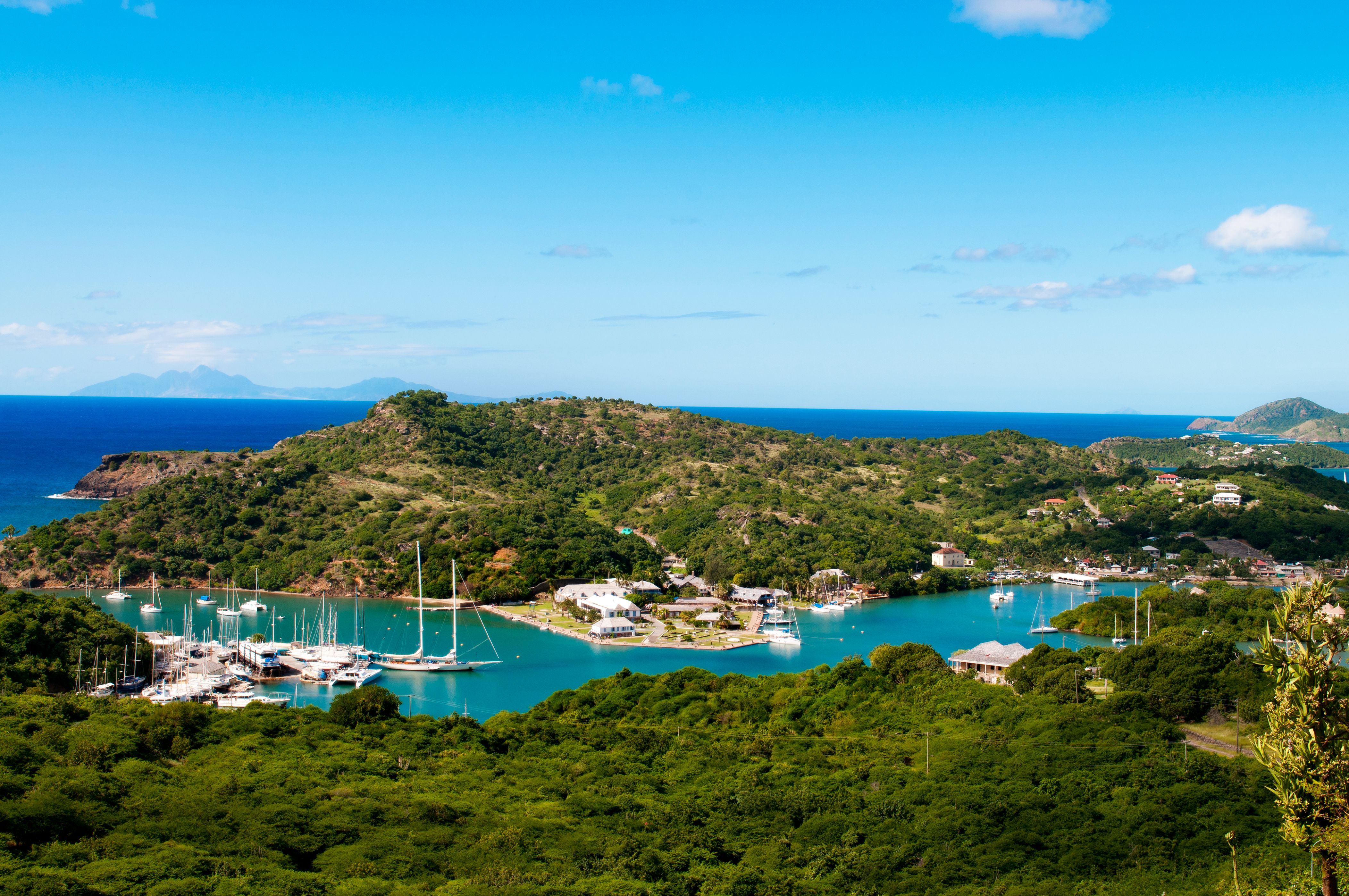 View of Nelson's Dockyard, Antigua